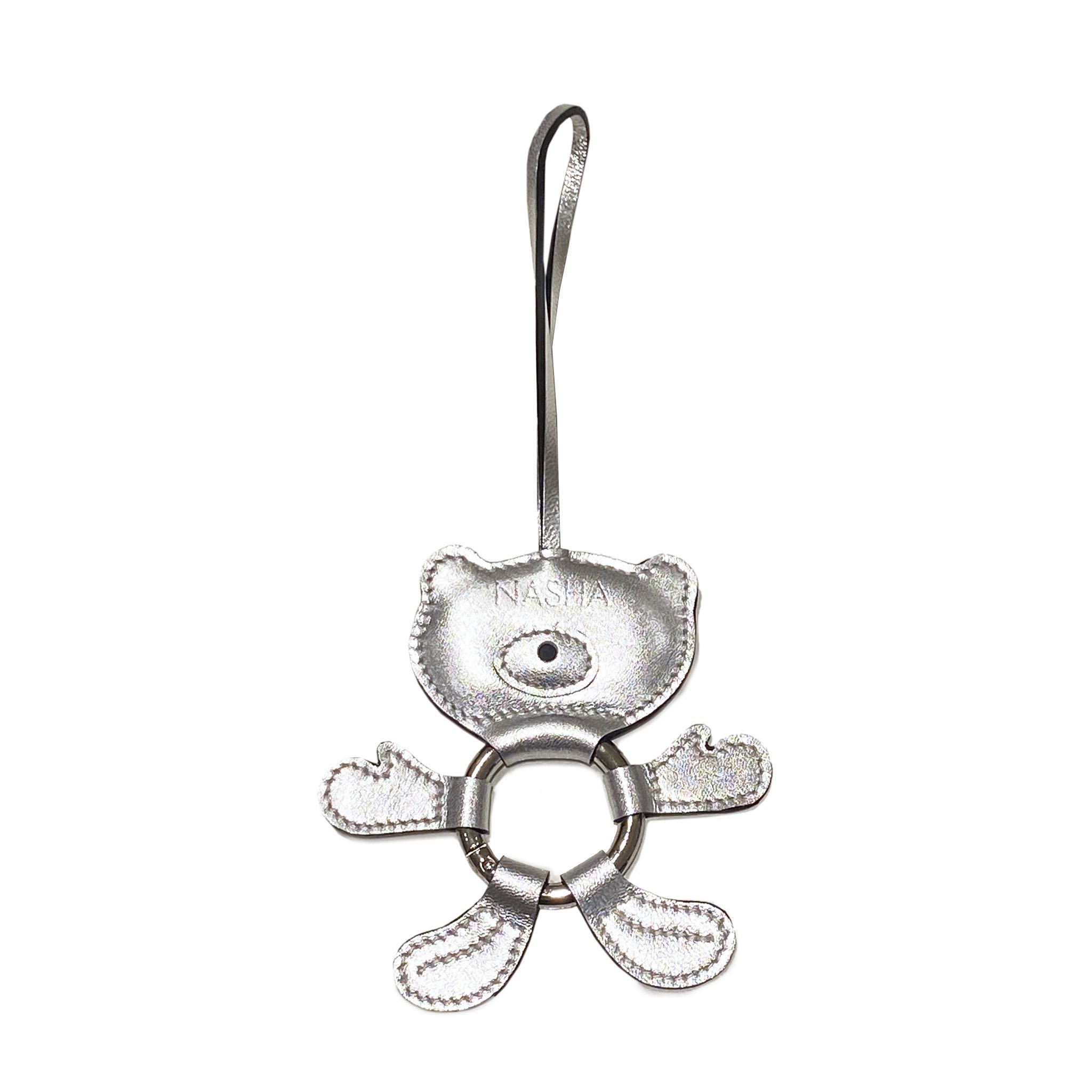 Boxer Anatomy Key Chain | Silver Bear