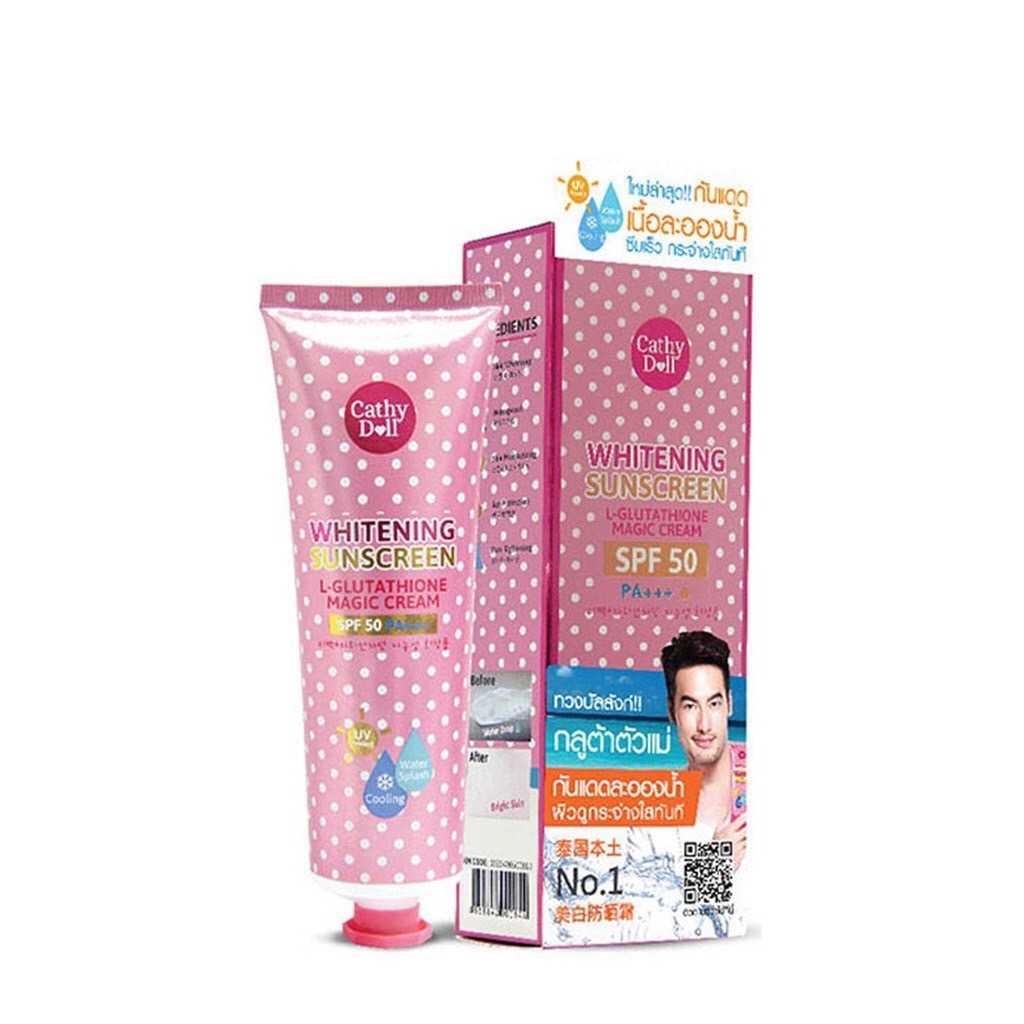 Cathy Doll L-Glutathione Magic Cream SPF50 PA+++ กันแดดละอองน้ำ