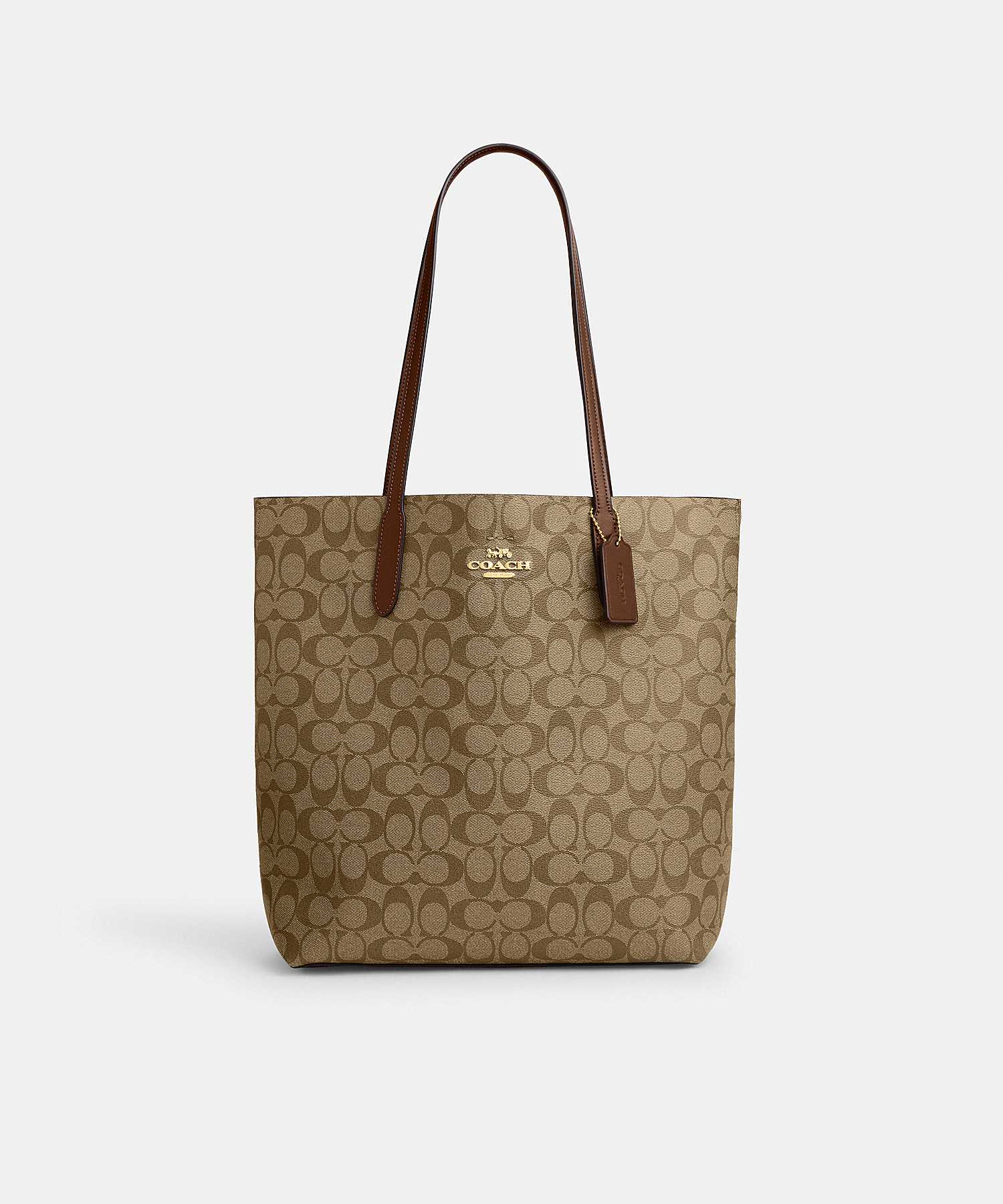 COACH THEA TOTE IN SIGNATURE CANVAS CR147 IME74