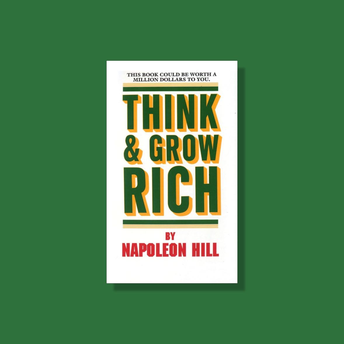 Think and Grow Rich 💰 หนังสือพัฒนาตนเอง ภาษาอังกฤษ