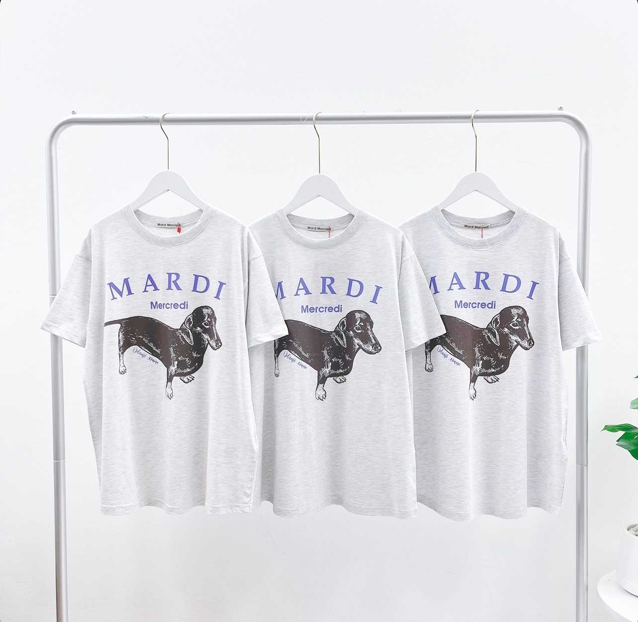 Mardi Ddanji Tshirt (Heather/Purple)