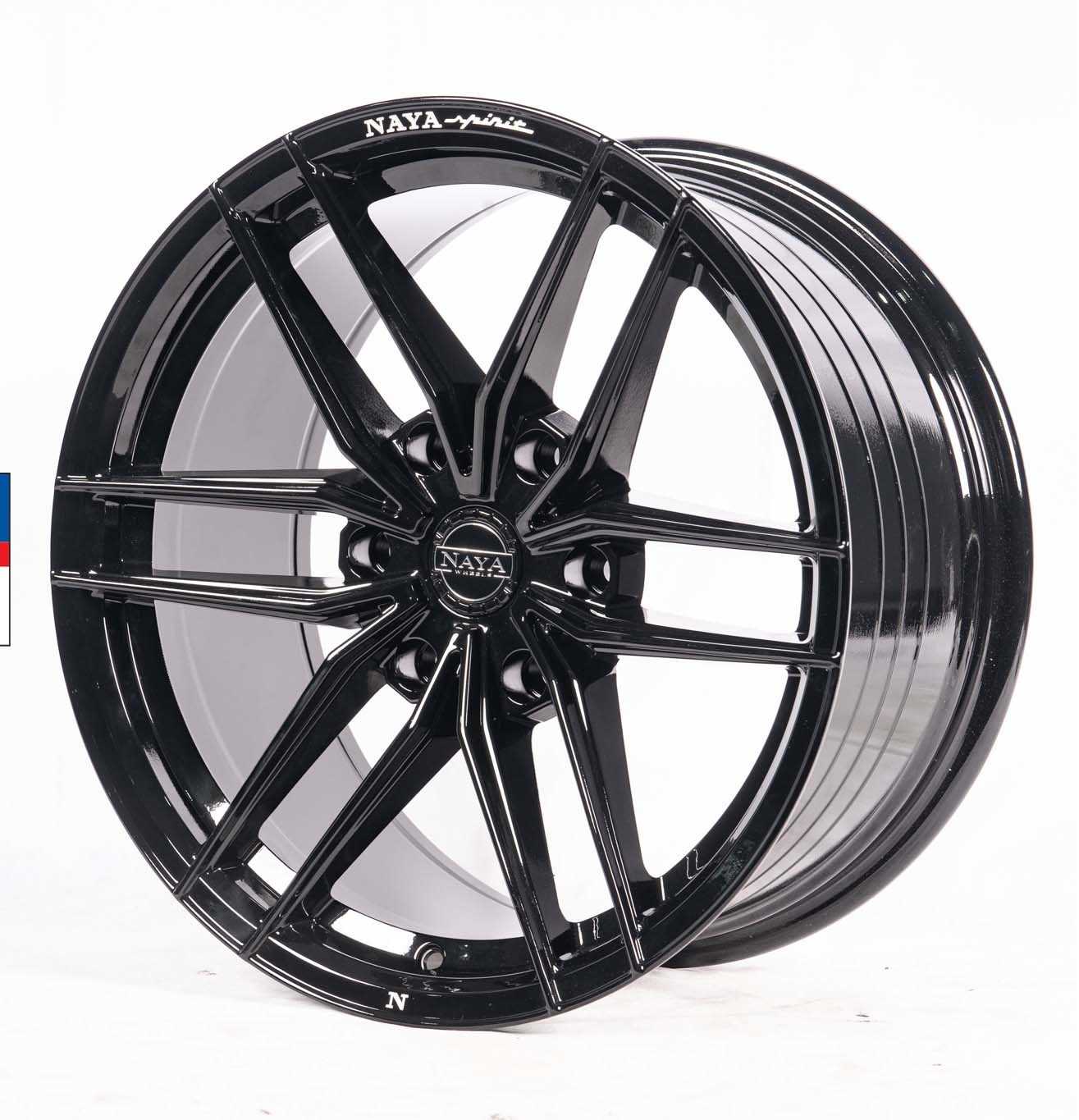 แม็กซ์ NAYA SPORT-2 18X9.0 6X139.7 ET20 CB.106.1 GLOSS BLACK  (สีดำเงาทั้งวง)