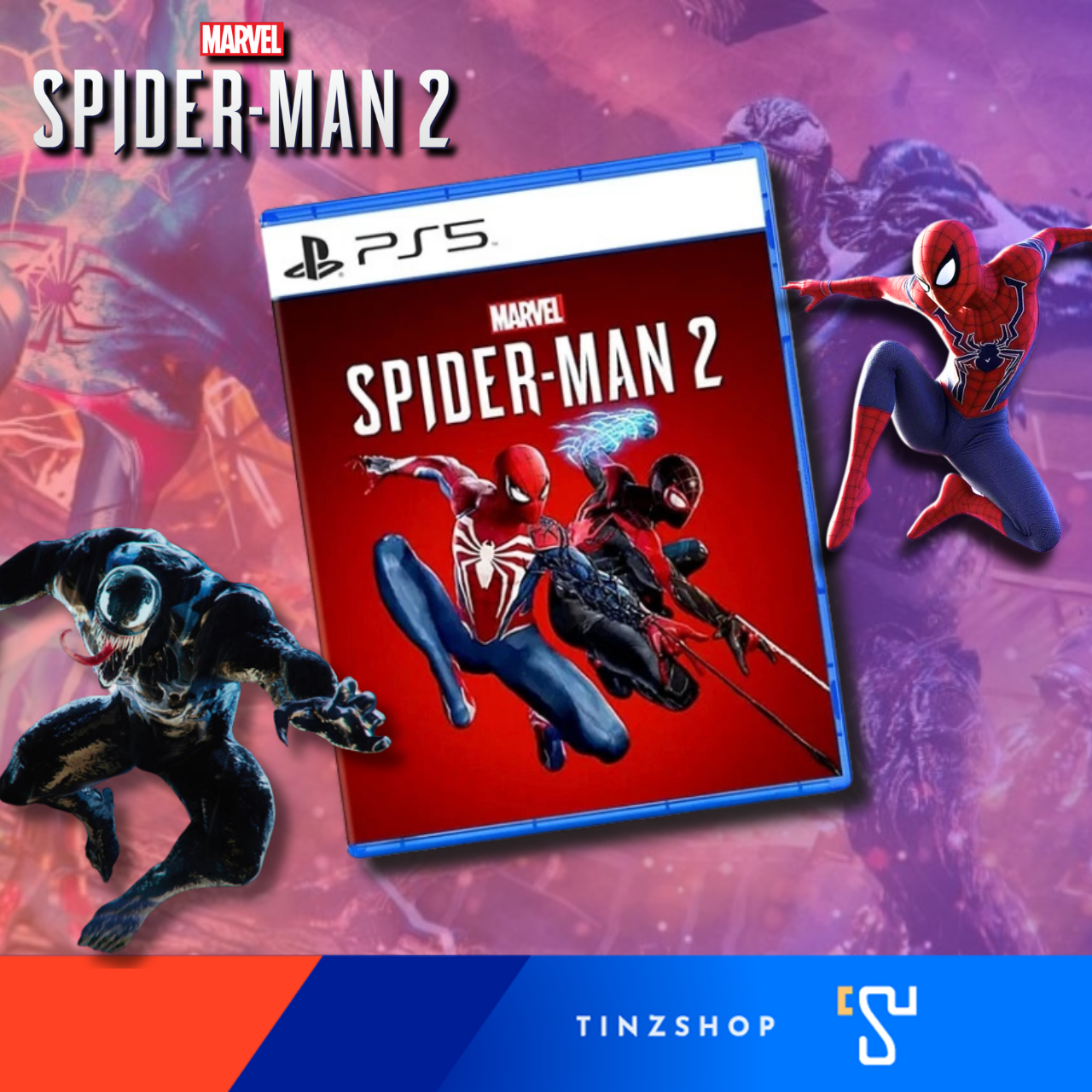 PlayStation5 PS5 Game Marvel's Spider-Man2 Zone Asia / เกม PS5