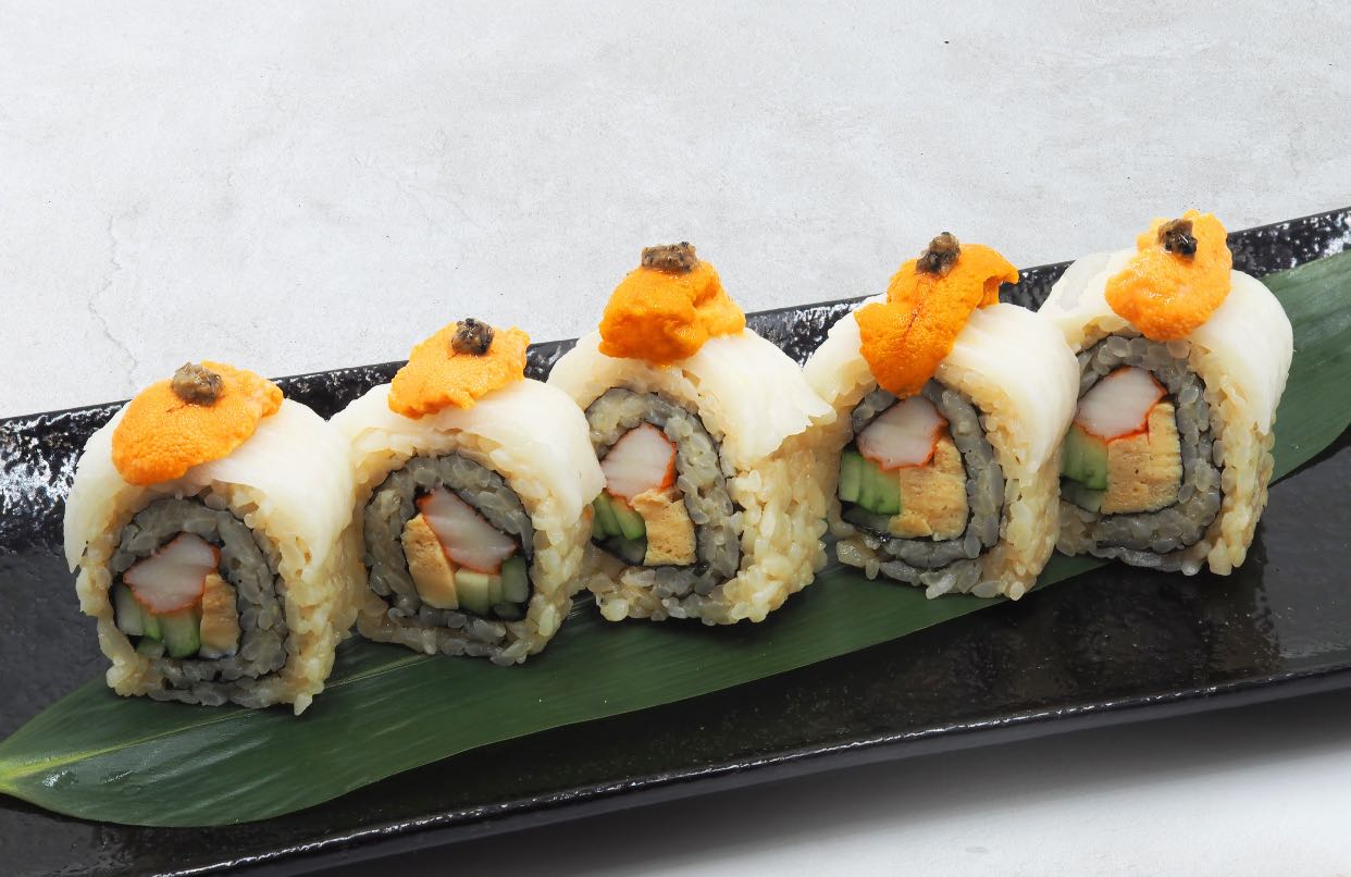Engawa Uni Truffle Roll