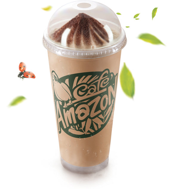 ไวท์ ช็อก มัคคิอาโต้ ปั่น (White Choc Macchiato Frappe)
