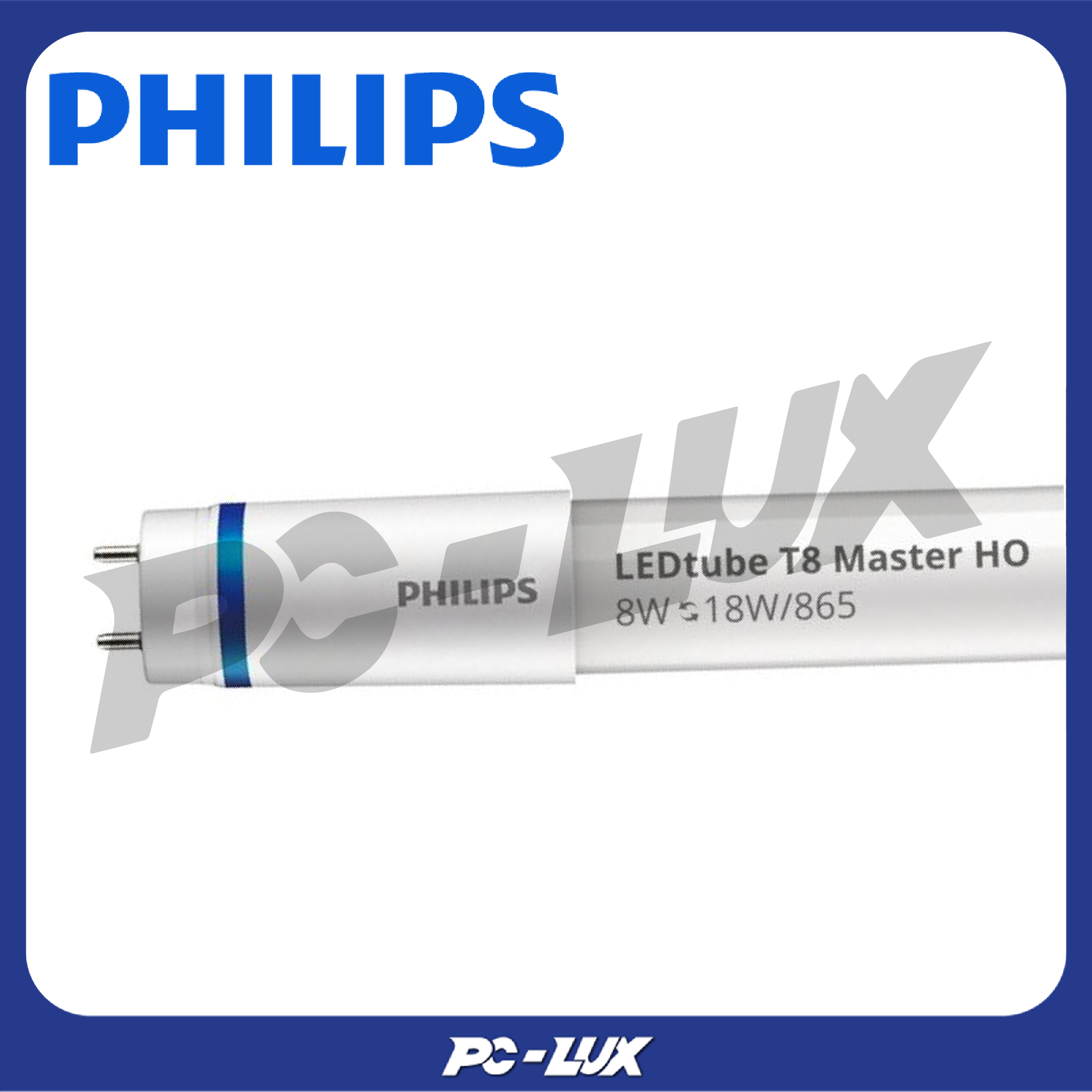 PHILIPS หลอดไฟ Master LED tube T8 8W 865 G13 (จำนวน 1 หลอด)