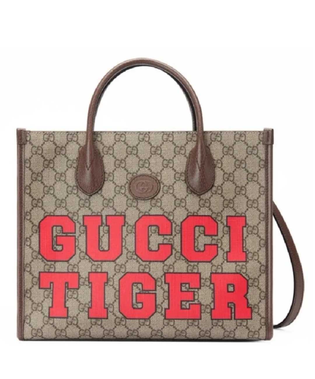 ( SALE ) GUCCI TIGER GG MEDIUM TOTE BAG ( ขนาดกลาง )