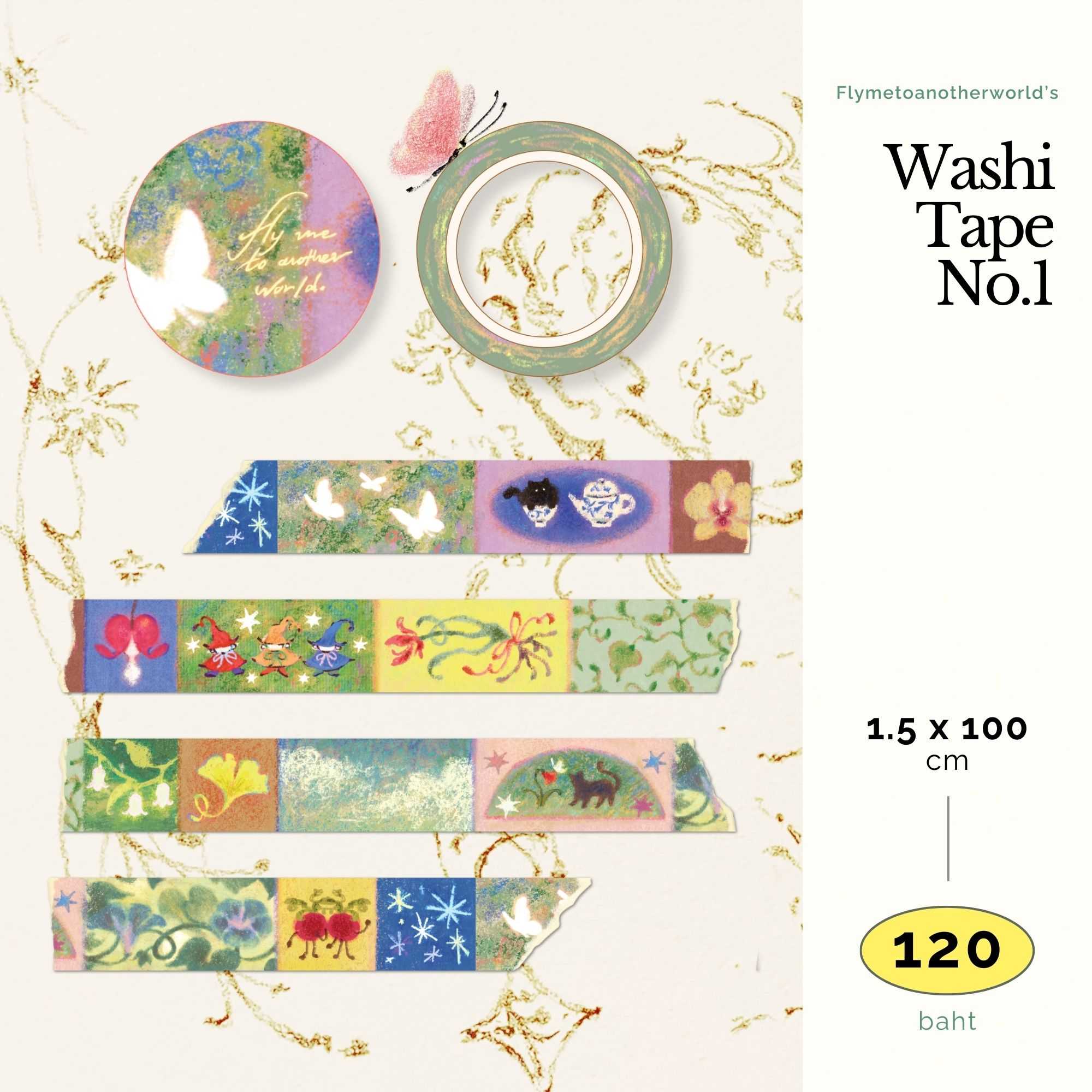 (Pre-order) Washi Tape No.1