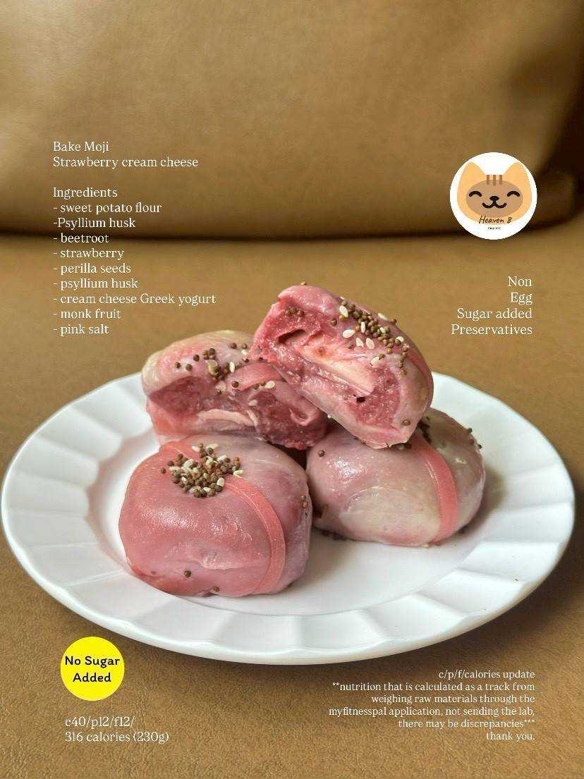 Heaven8 - Bake Moji Strawberry cream cheese (Pre-order)