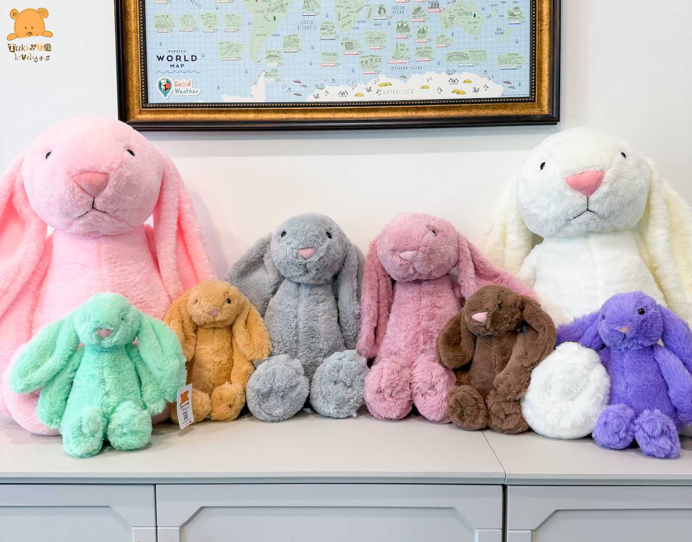 ตุ๊กตากระต่ายหูยาว 30-65 cm.