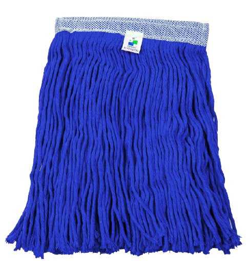 ผ้าม็อบถูพื้น สีน้ำเงิน ขนาด 6,8 และ 10 นิ้ว