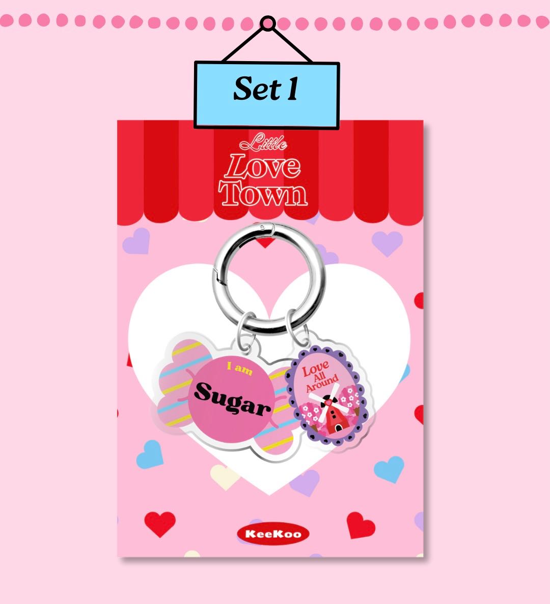 Little Love Town Keychain - SET 1