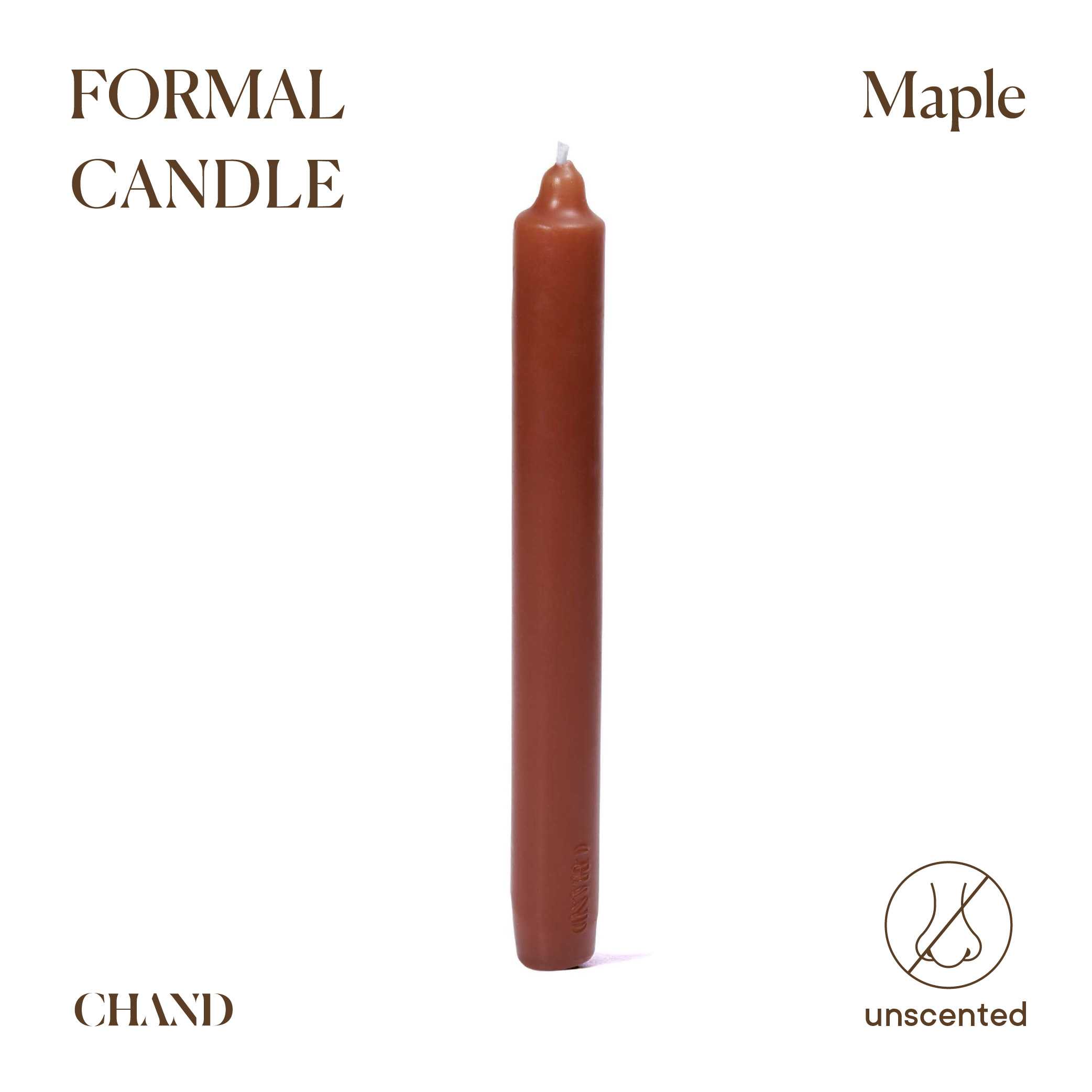 Maple Formal Candle