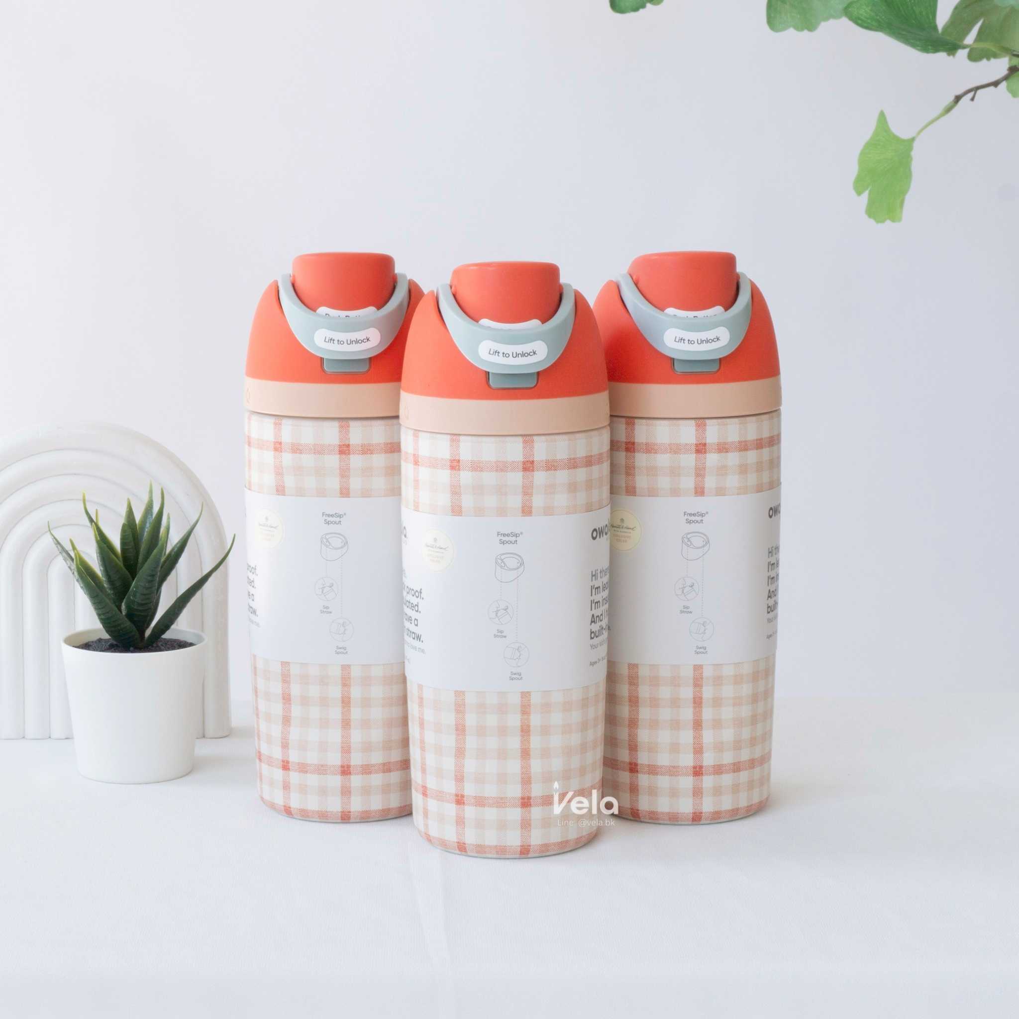 Owala FreeSip 16 oz (Gingham Getaway)