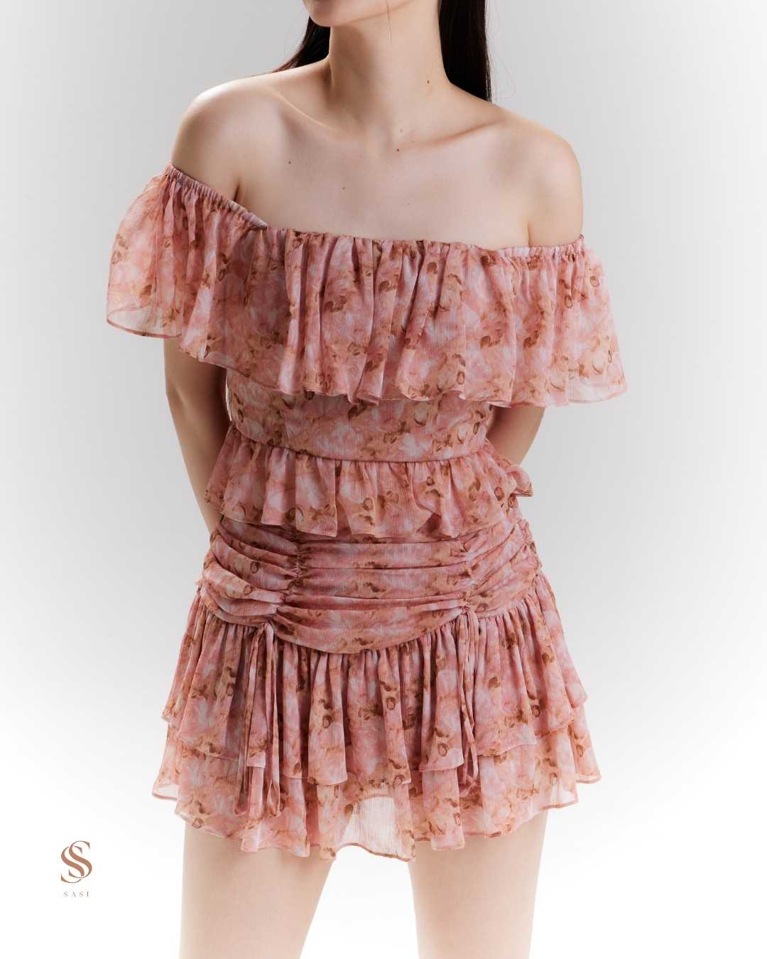 Bysasi sunset sorrento topเสื้อไหล่ปาด(SSSS2470015)