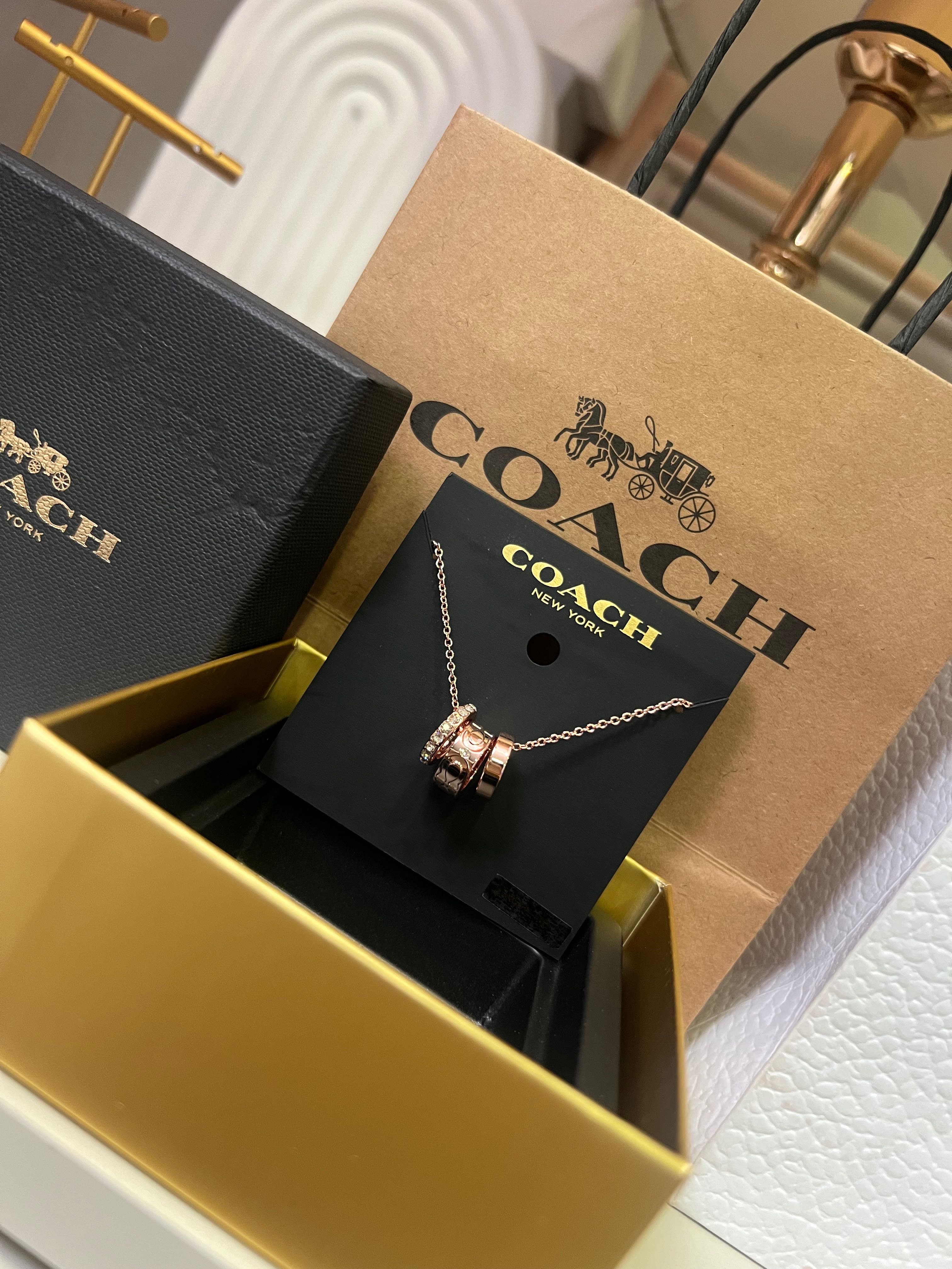 (N086/N087/N088)สร้อย Coach งานเกรด 1:1 + อปก
