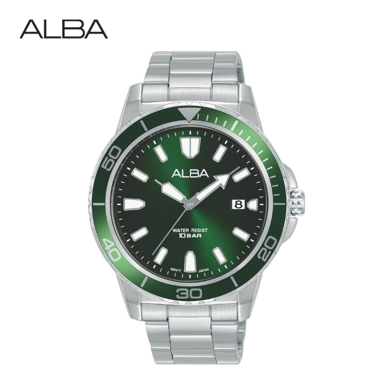 ALBA นาฬิกาข้อมือ Sportive Quartz รุ่น AS9U09X ขนาด 42 mm.