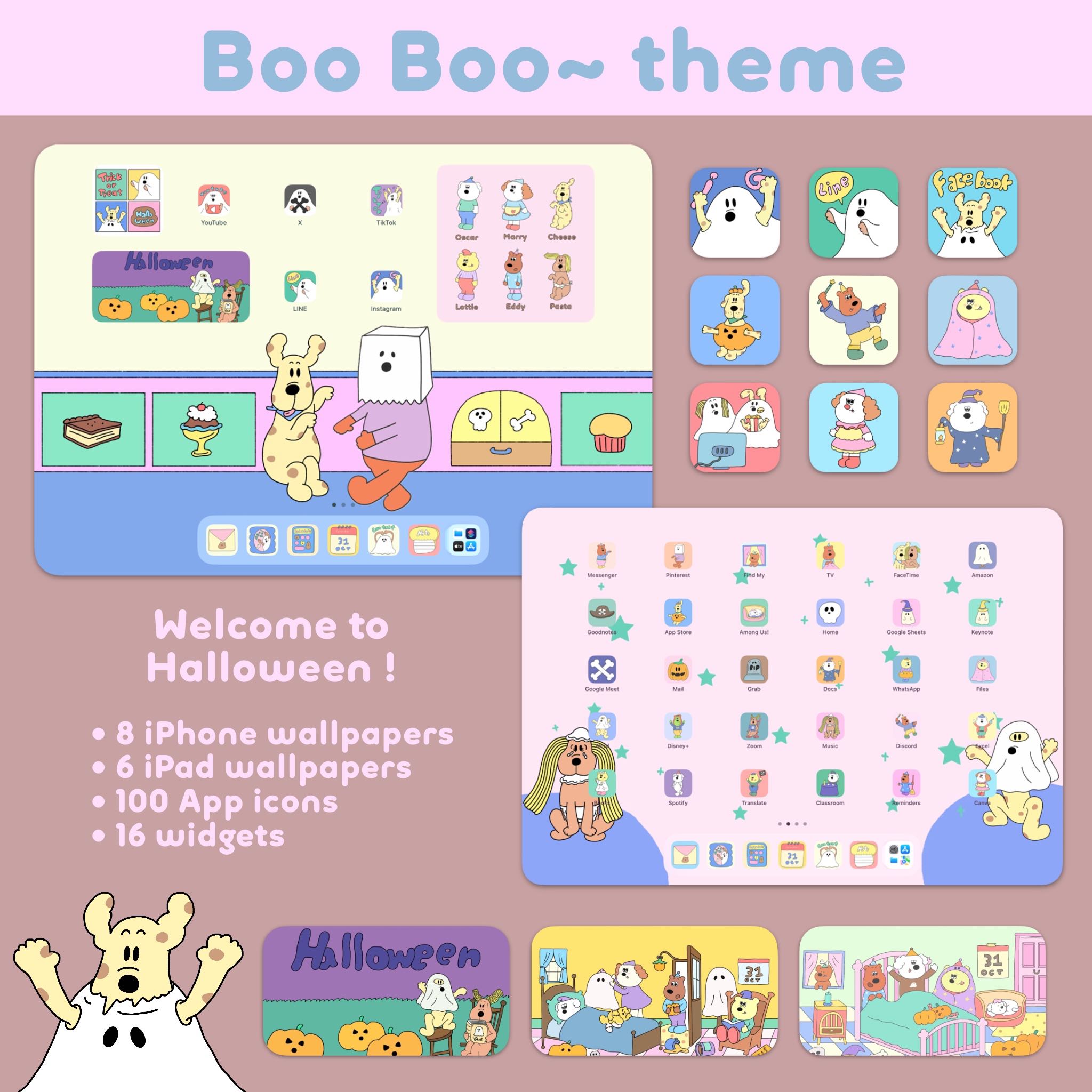 [app icons]BOO BOO theme