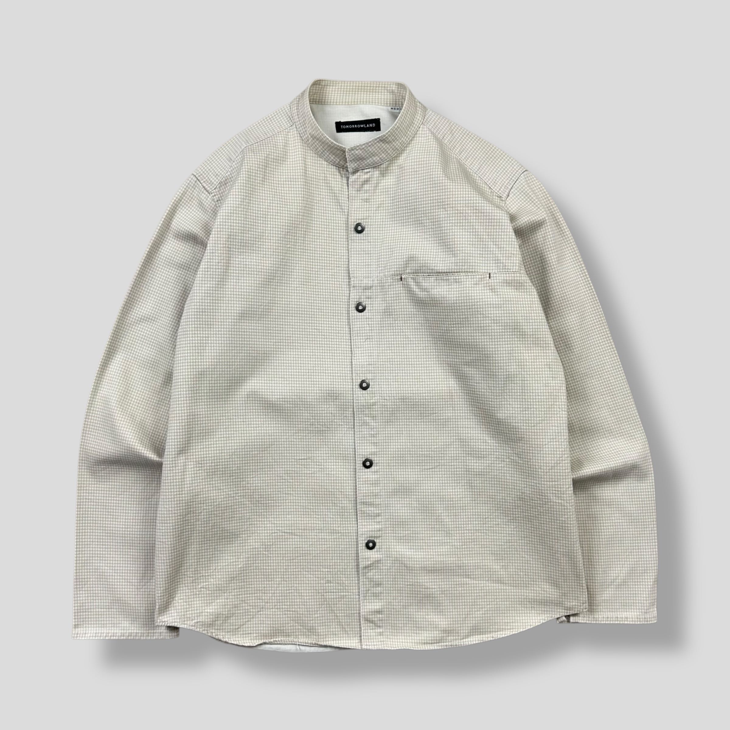  TOMORROWLAND STAND COLLAR SHIRT 