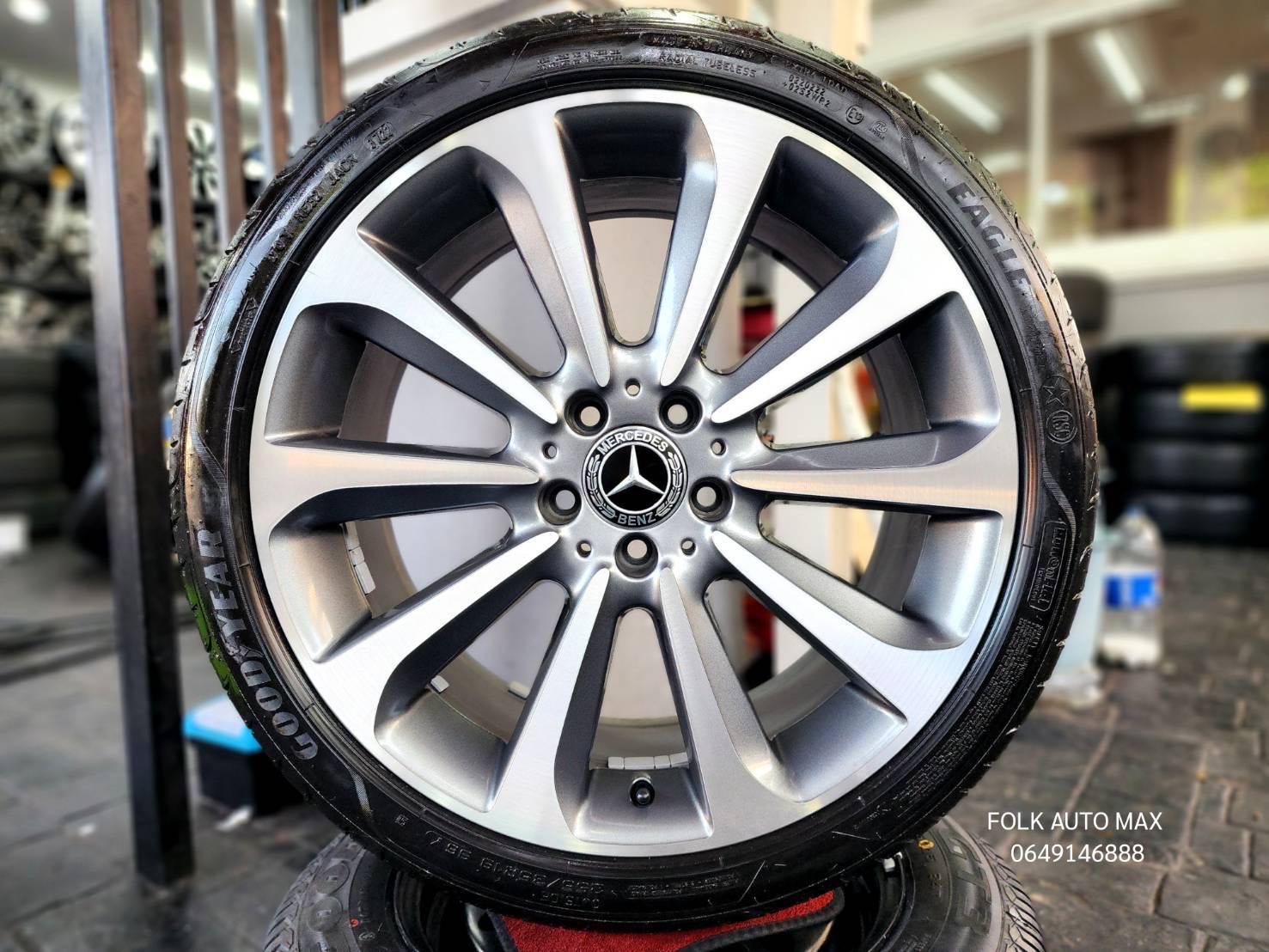 ล้อ Mercedes Benz C250 W205 ALLBIDS ขอบ 19 สวยไม่มีรอย ยางป้ายแดงปี 22 10311067  95991067