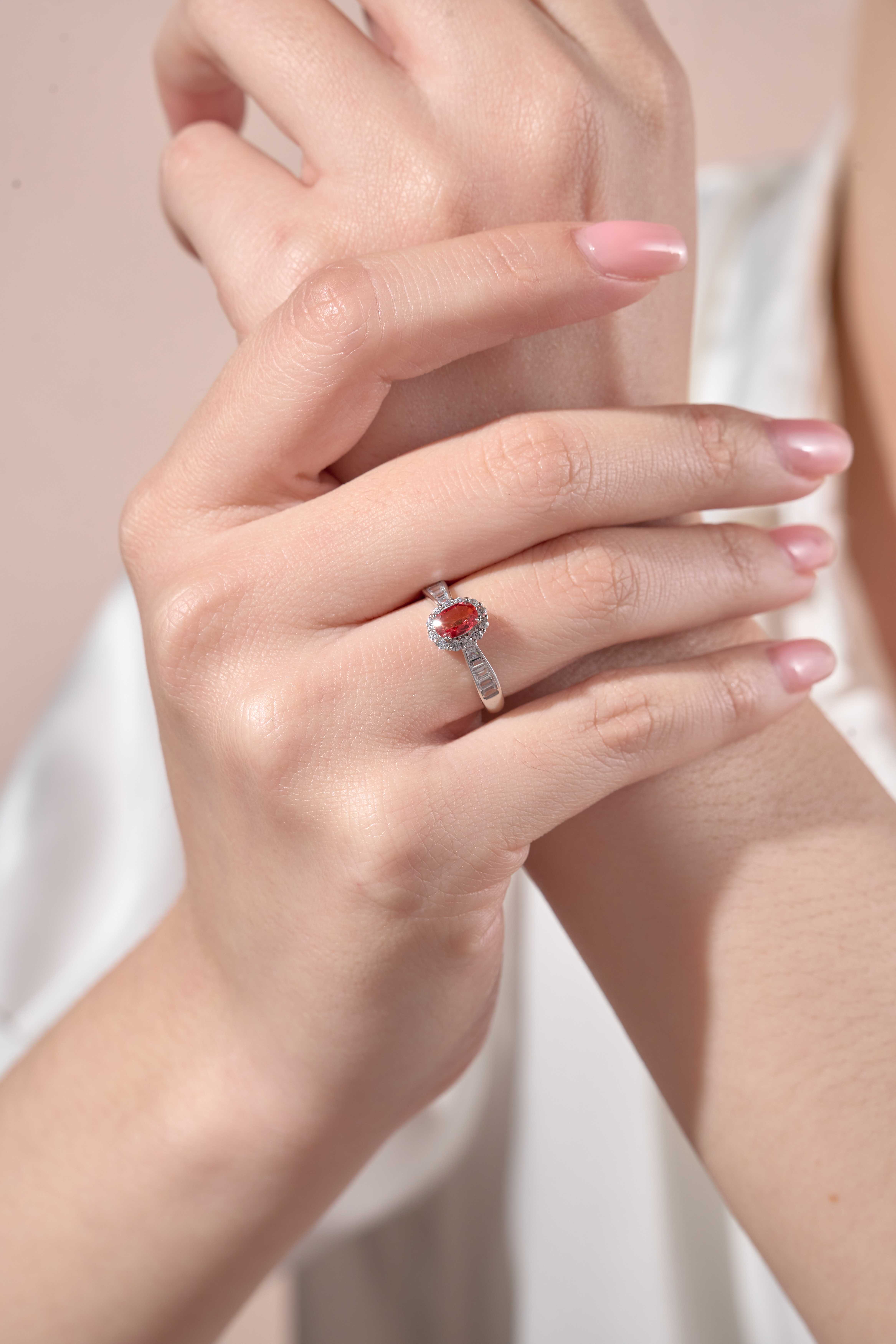 แหวน Padparadscha (พัดพารัดชา)