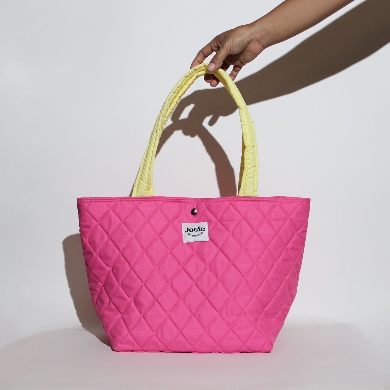 Yellow-Pink Shoulder bag