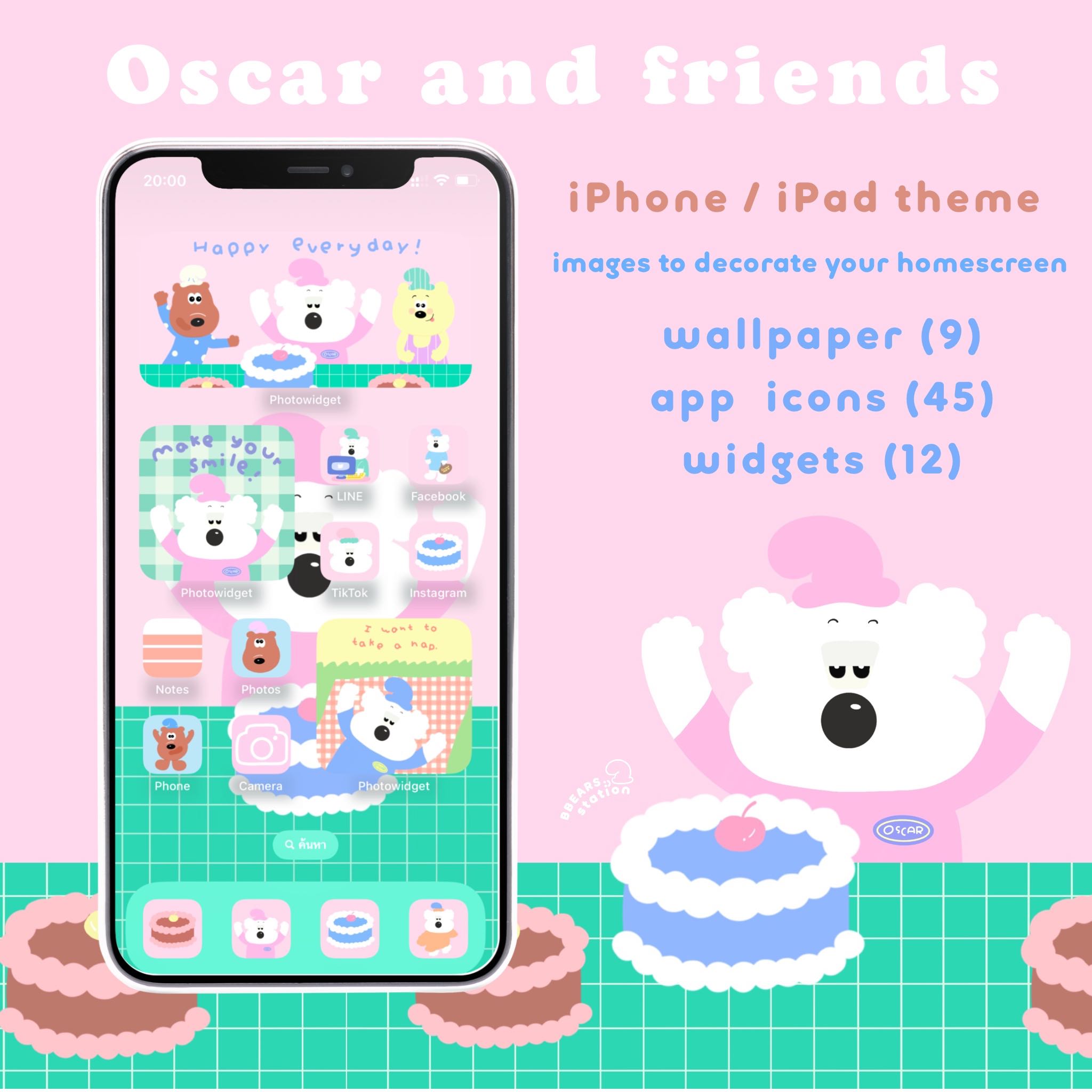 [app icon]Oscar&friends theme