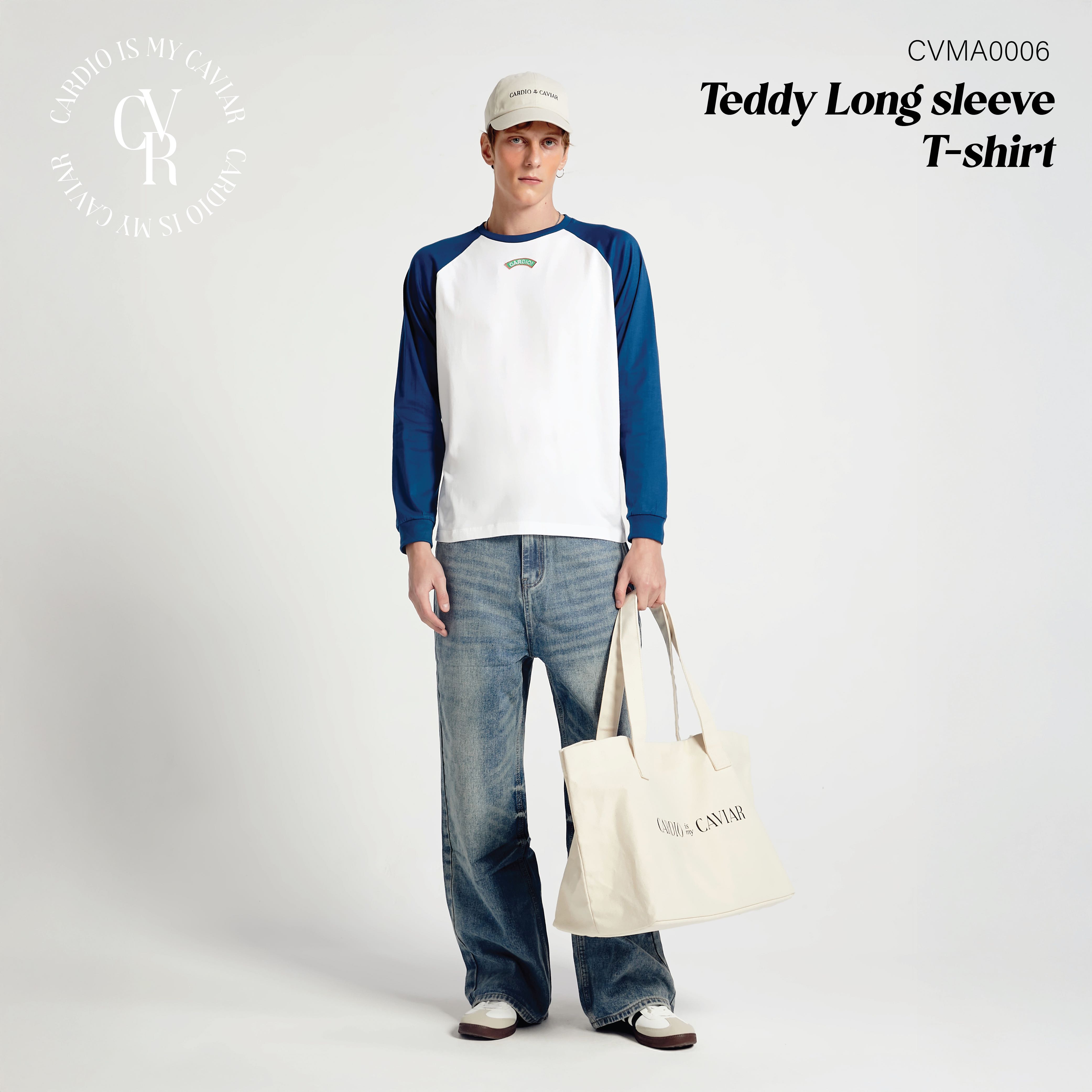 CARDIOISMYCAVIAR CVMA0006 : TEDDY LONG SLEEVE T-SHIRT