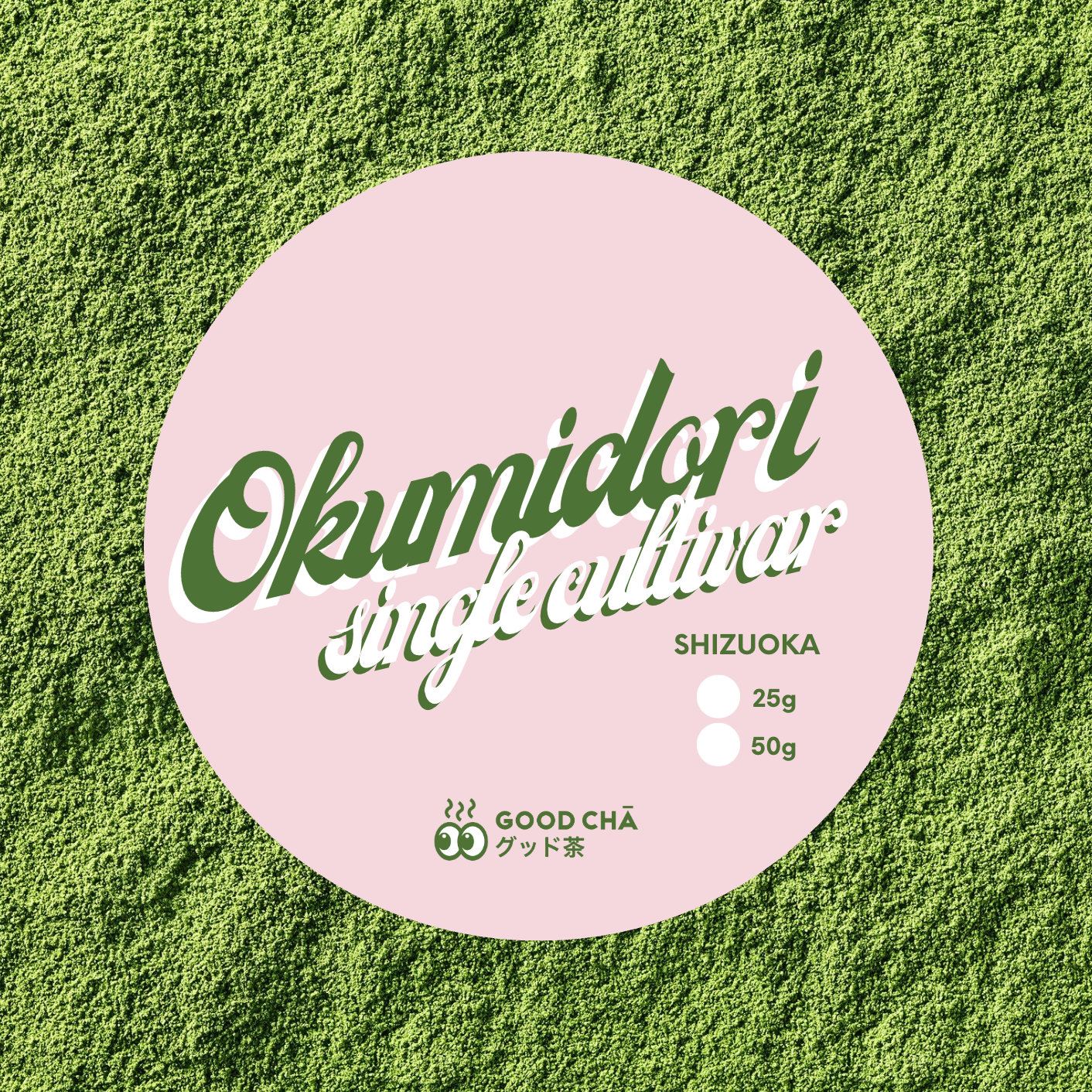 Matcha - OKUMIDORI Single Cultivar สายพันธุ์เดี่ยว from Shizuoka (for Clear/Latte)