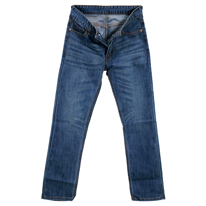 กางเกงยีนส์ ผู้ชาย ทรงกระบอก สีน้ำเงิน MEDIA JEANS (SN:CS17/5)