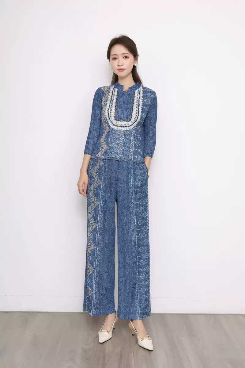 PleatByNisa B10 ชุดเซ็ตอัดพลีทผ้าพรีเมียม เนื้อผ้าคุณภาพ Polyester100%