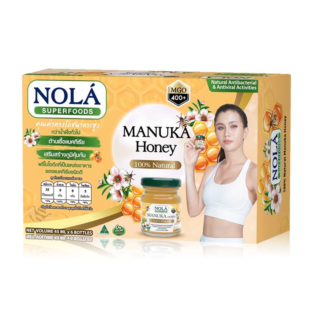 NOLA Manuka 45 ML. Pack 6