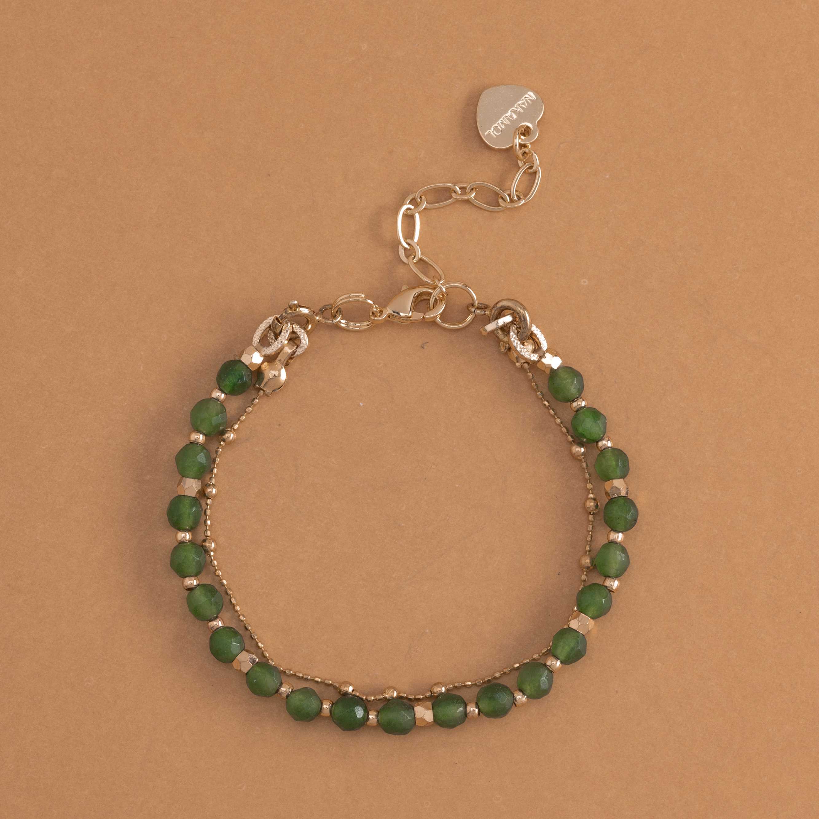 EMERALD-LUCKY CHARM Bracelet 