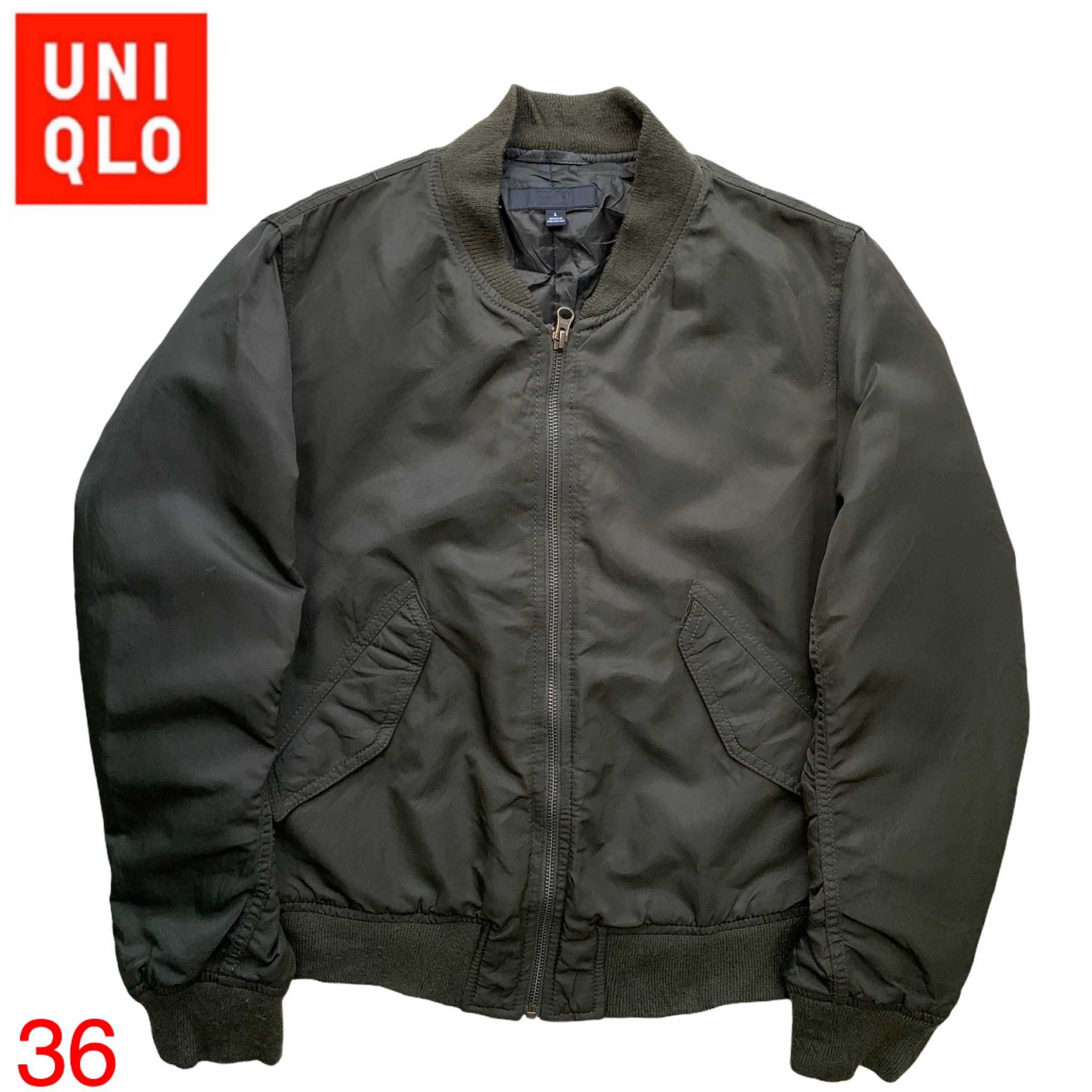 Bomber Jacket สีเขียวทหาร