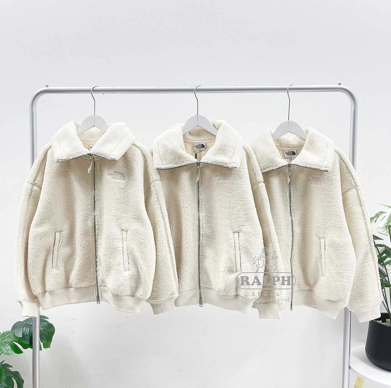 The North Face W's Softie Fleece Jacket (Cream)