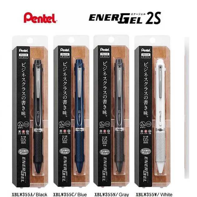ปากกาเจล Pentel Energel Multi Function 2S (2 ระบบพร้อมดินสอกด) รุ่น XBLW355 ขนาด 0.5 MM