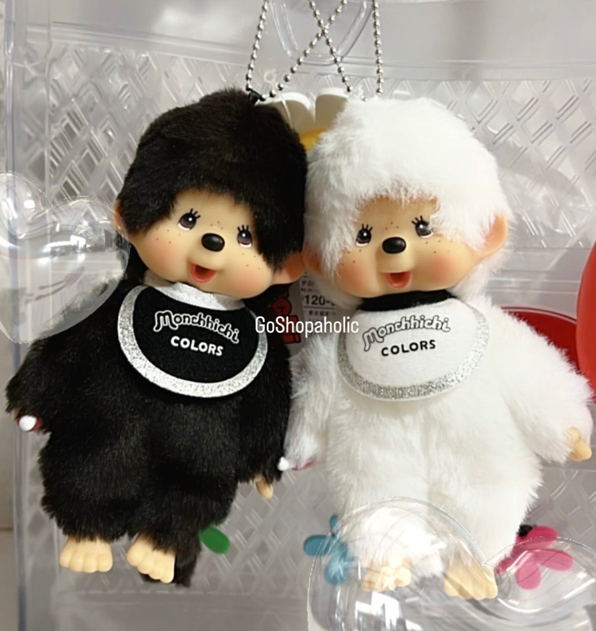 NEW Monchhichi Colors - White / Black 