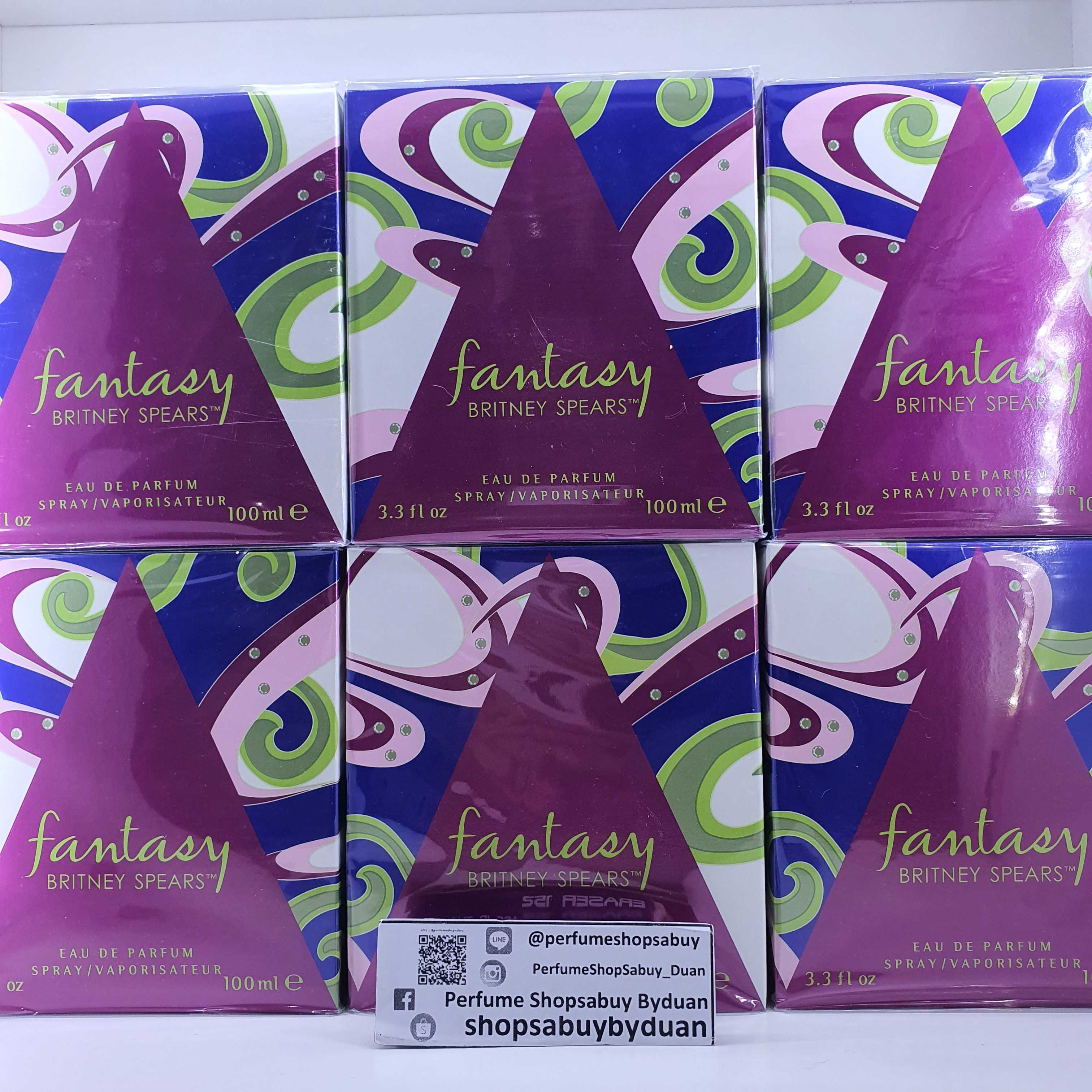 น้ำหอมแท้ Britney Spears Fantasy edp 100ml  กล่องซีล