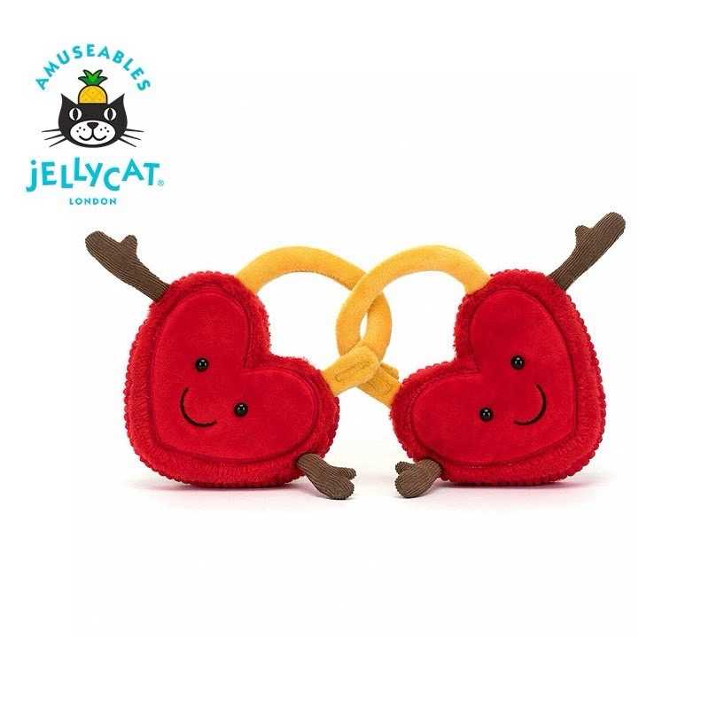 JELLY CAT AMUSEABLE VAL & TINA LOVE LOCKS