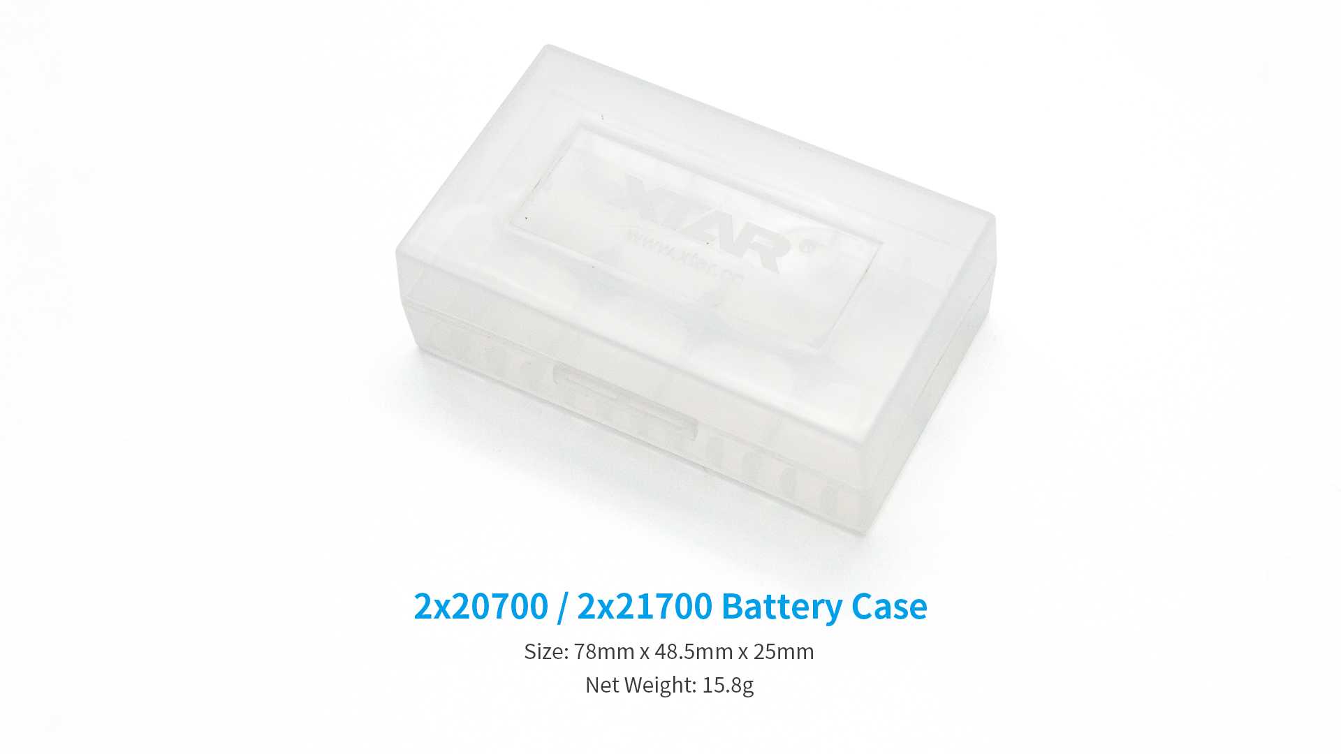 XTAR Battery Case for 21700
