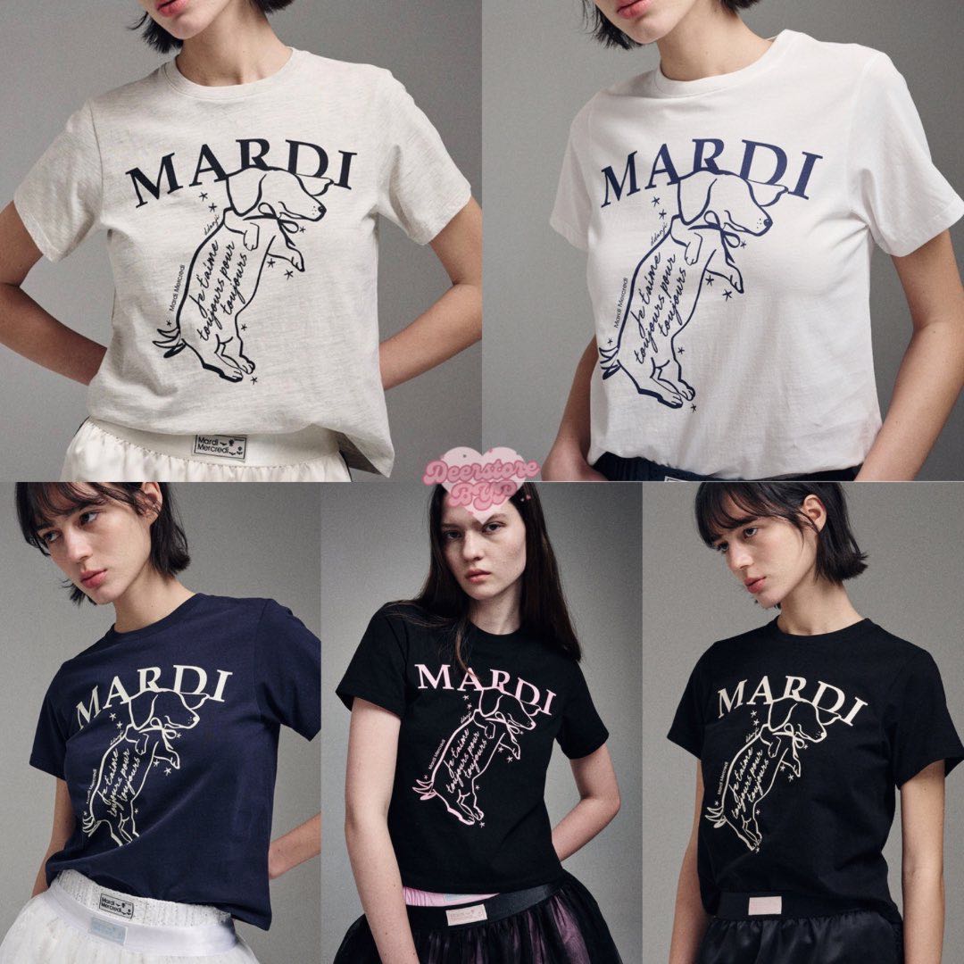 พร้อมส่ง Mardi Ddanji Slim T-Shirt (5 Colors) 