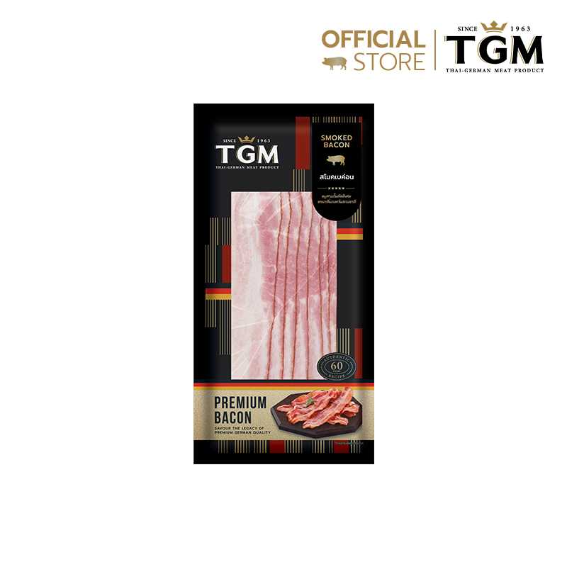 สโมคเบค่อน (Smoked Bacon) 180 g