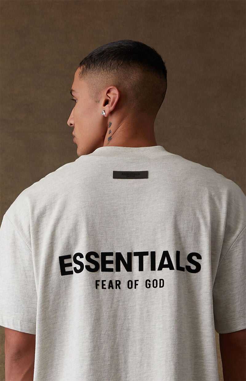 Essential SS22 Light Oat T-Shirt