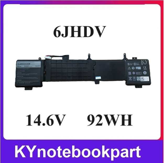 BATTERY ORIGINAL DELL แบตเตอรี่ ของแท้ DELL Alienware 17 R2 R3 Alienware P43F Series 5046J 6JHDV