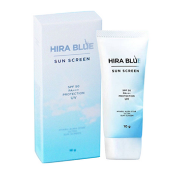 Hira Blue Sunscreen SPF50 PA++ 10 ML.