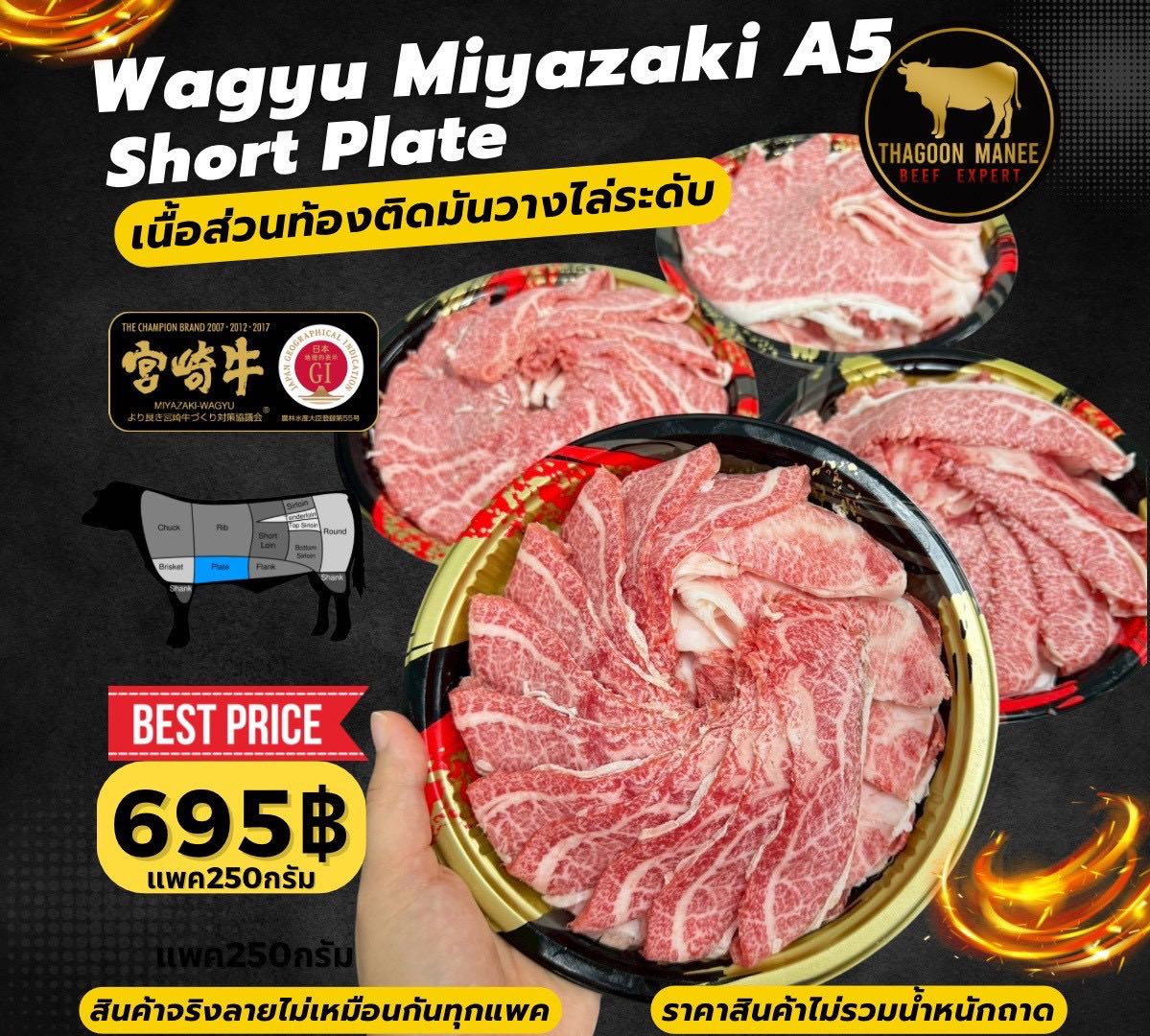 Miyazaki A5 Short Plate