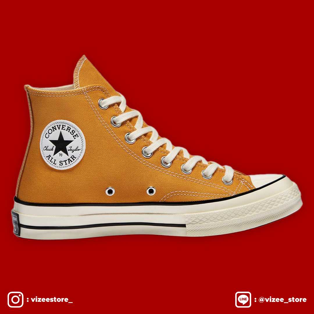 CONVERSE ALL STAR CHUCK TAYLOR 1970'S SUNFLOWER HI