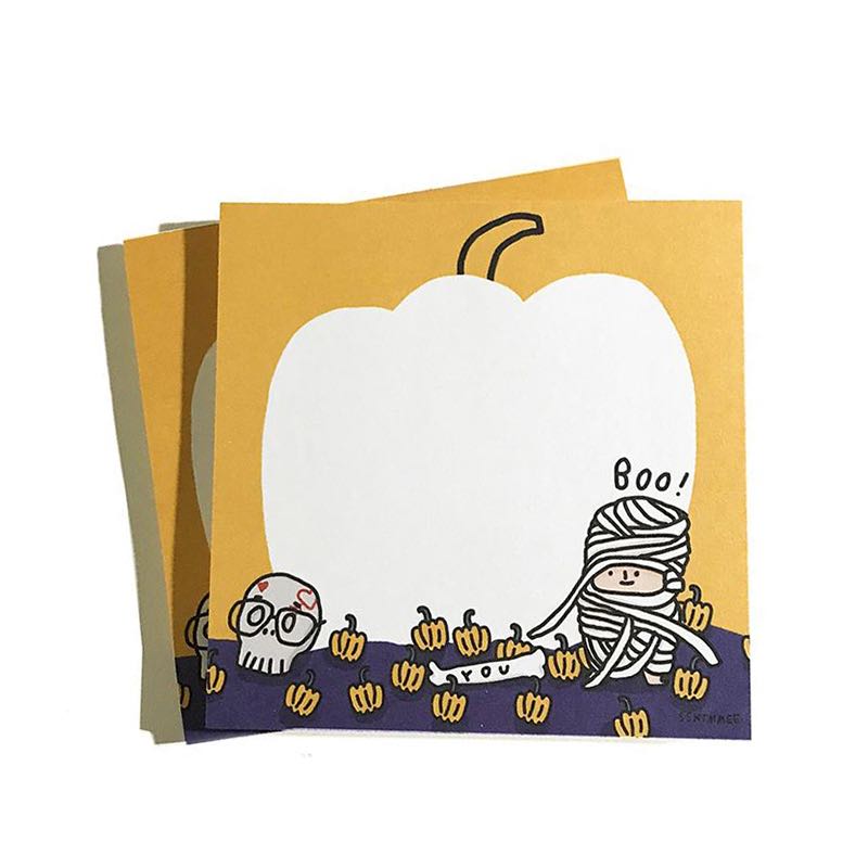 memo pad - halloween
