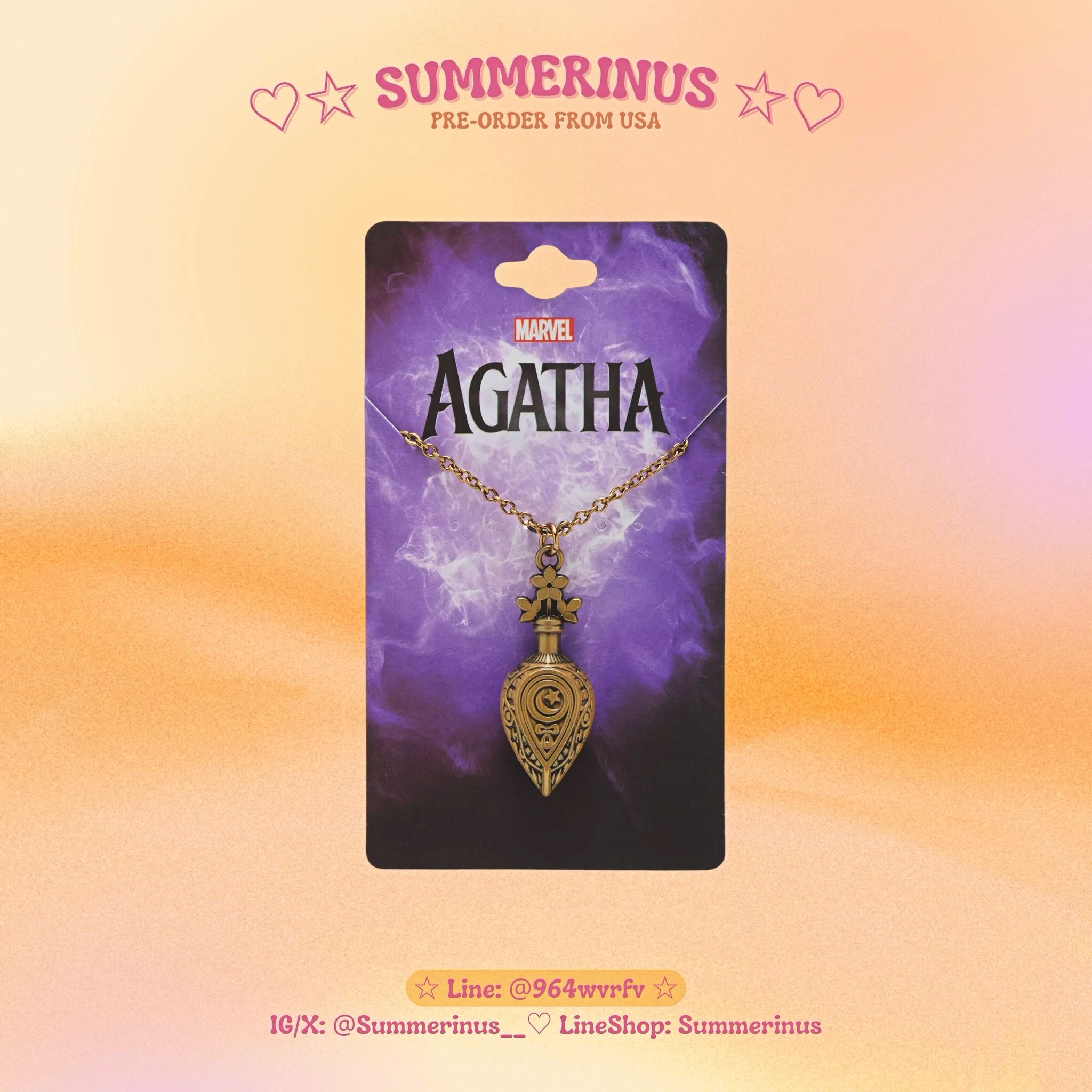 Agatha All Along 💜 Jennifer Potion Replica Necklace