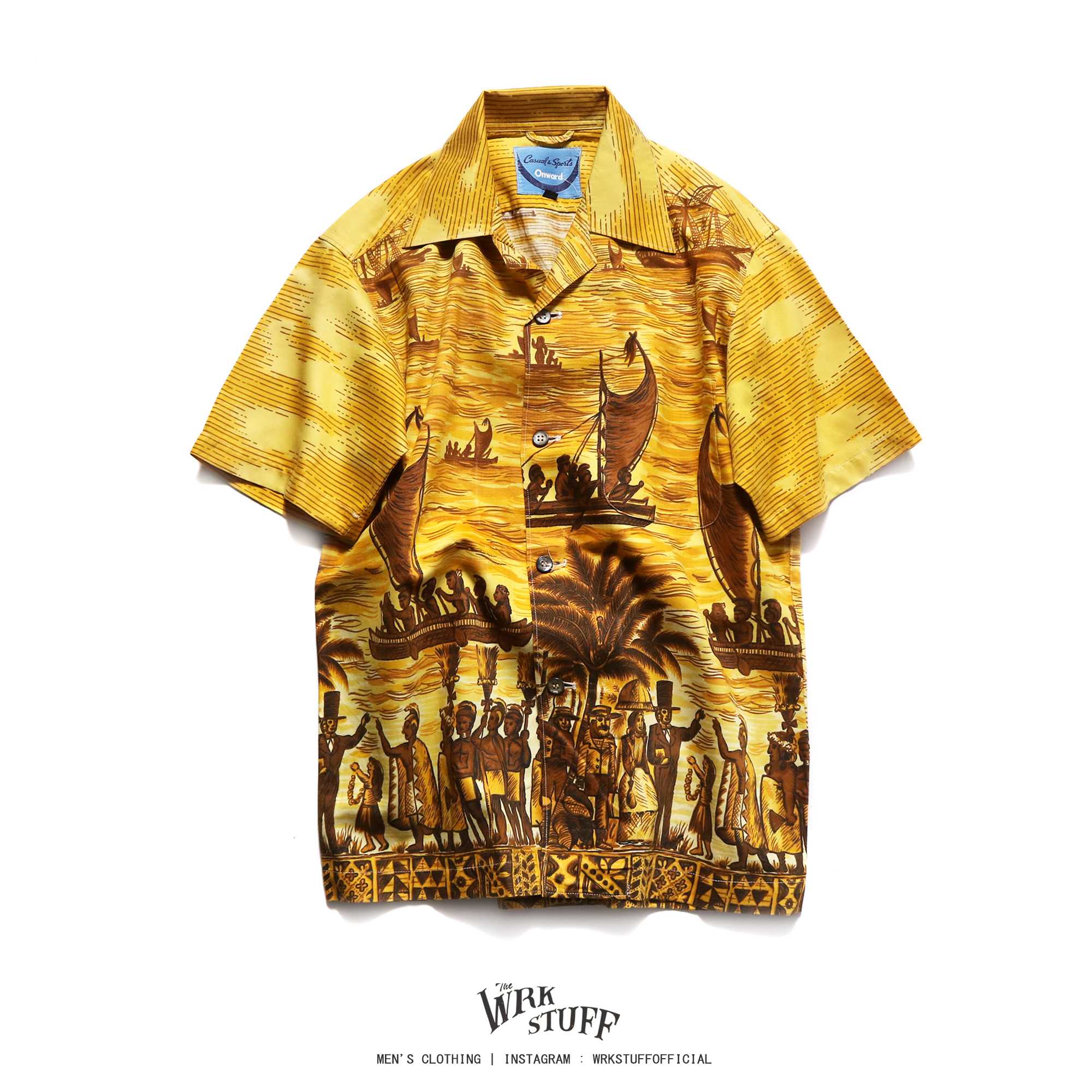 Casual & Sports Onward Japan Aloha Shirt (S)